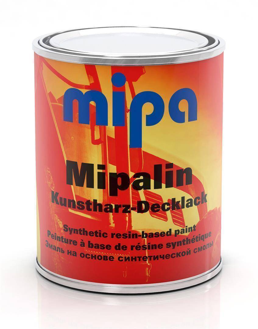 Mipalin RAL 9006 Aluminium Standardton Kunstharz-Decklack (1l)
