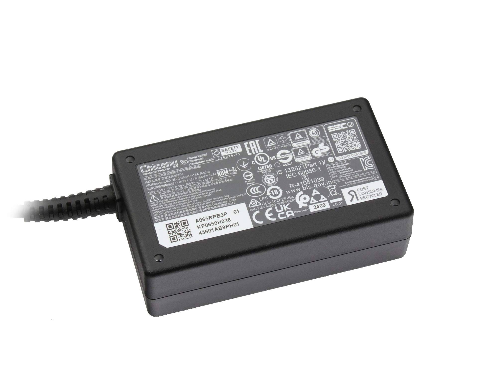 Adapter.65W.3.25A.Type-C - PC-/Server Netzteil - - 65.000 - - 65. - PC-/Server N