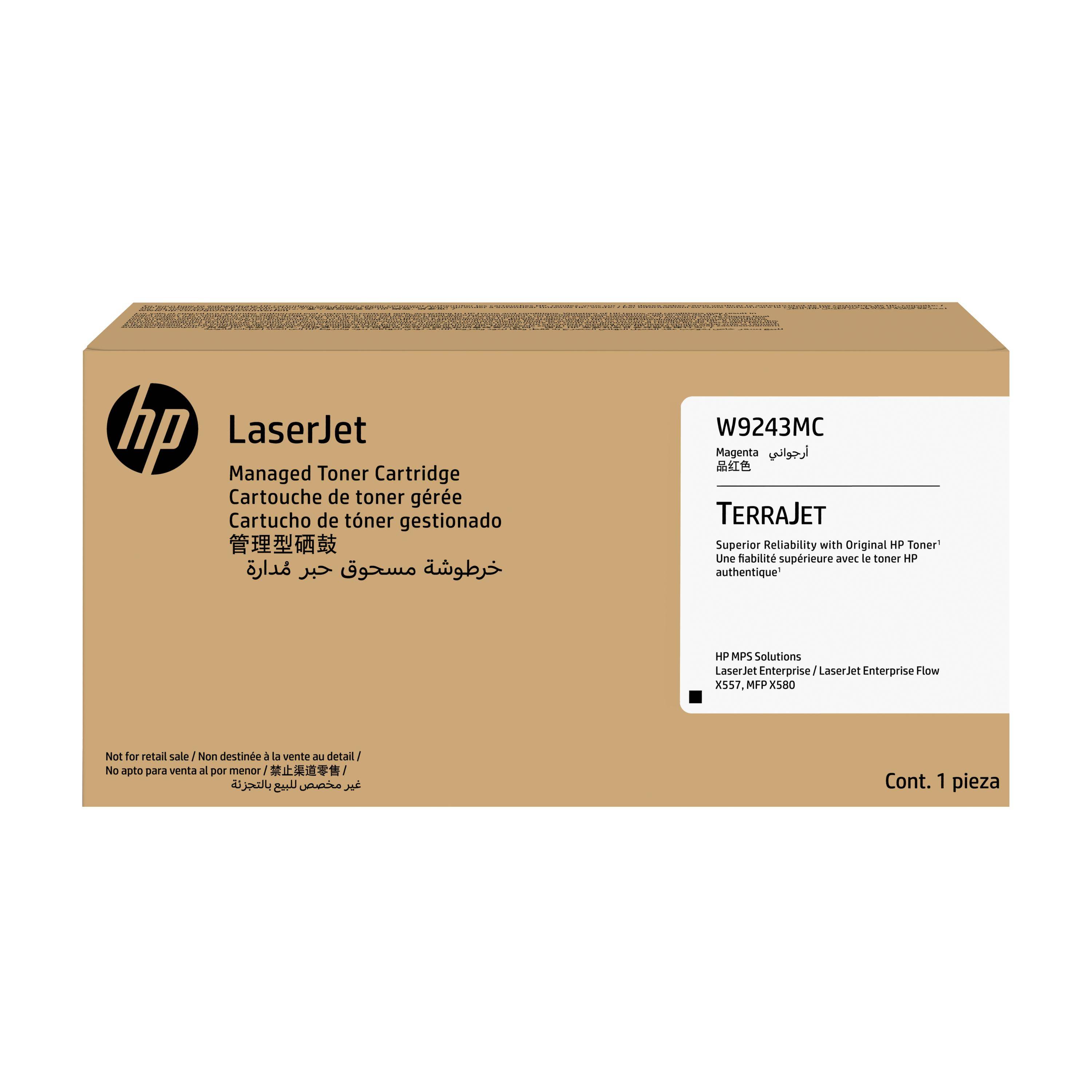 HP W9243MC Magenta Original Managed LaserJet Tonerkartusche - 14000 Seiten - Magenta - 1 Stück(e)