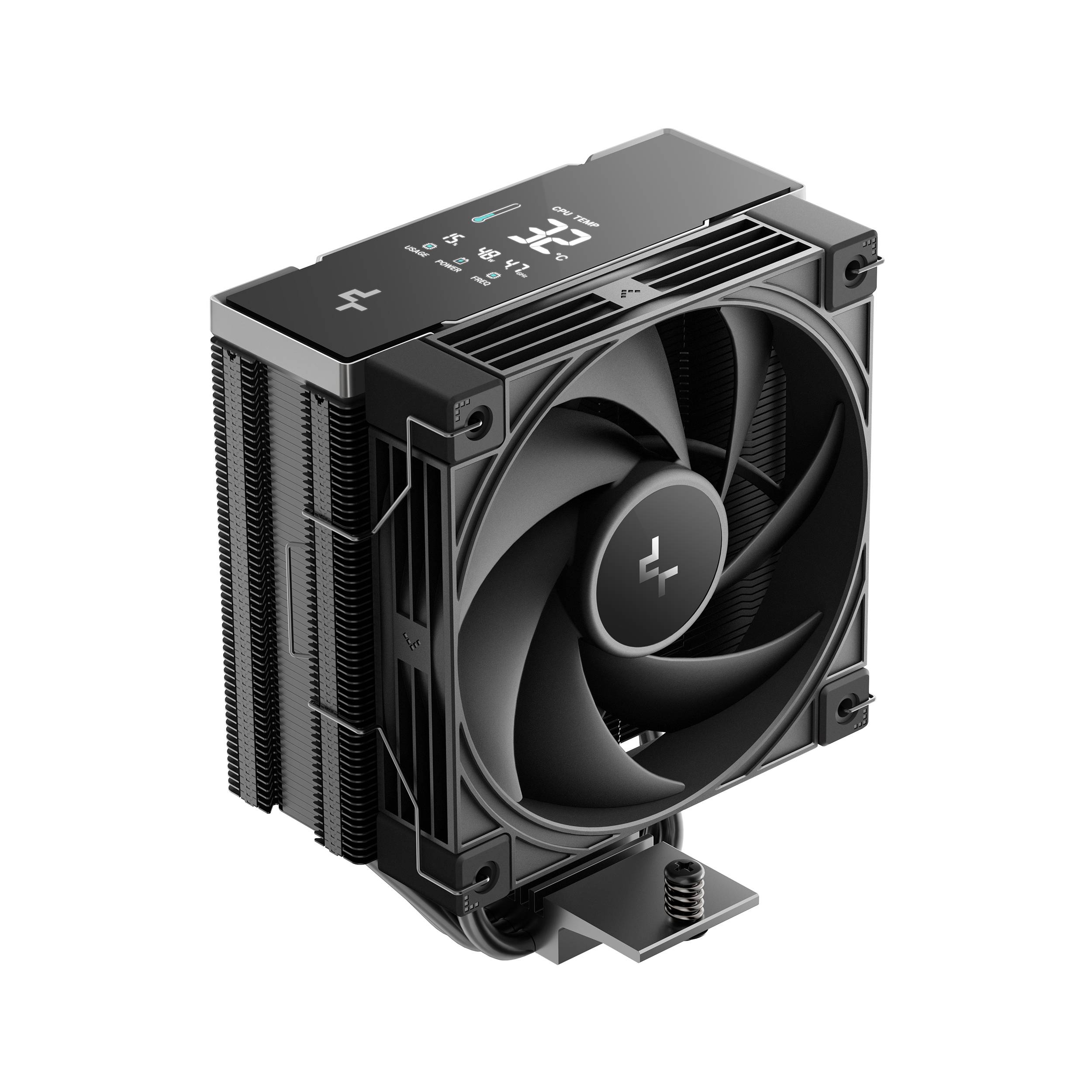 Deepcool AK400 G2 DIGITAL NYX - Prozessor-Luftkühler - (für: LGA1700, LGA1851,