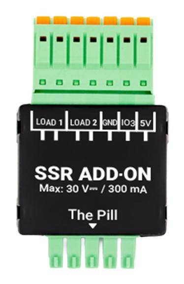 Shelly Relaismodul - SSR-Zusatz - SchwarzZweikanal-Solid-State-Relaismodul f?r