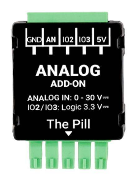 Shelly Analog 0-30V Add-on für The Pill