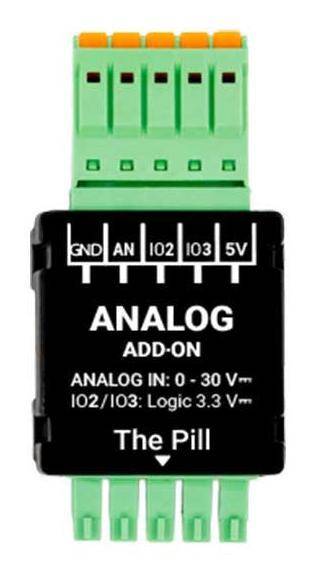 Shelly Analog 0-30V Add-on für The Pill