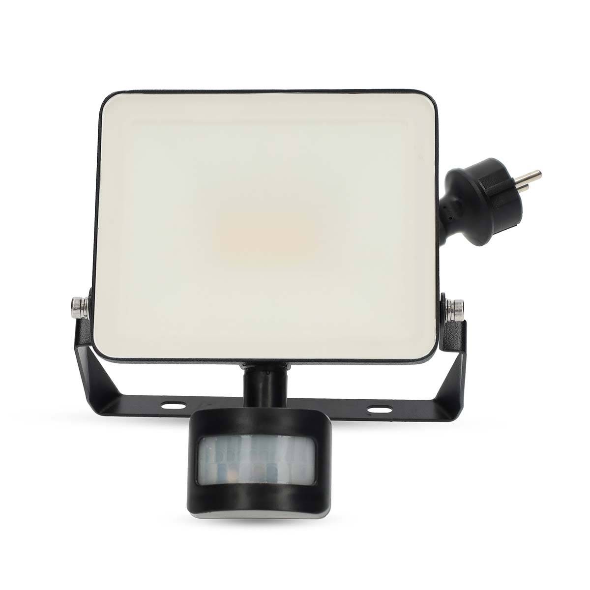 LED-WLAN-Strahler mit Bewegungsmelder 1500 lm 20W Schwarz