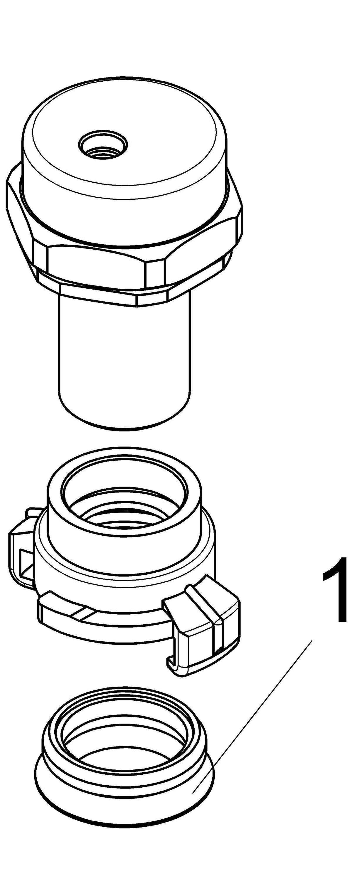 JS GARTENSPRITZE, FORM SIRO MIT SCHNELLKUPPLUNG, DN15, 1/2", MS
