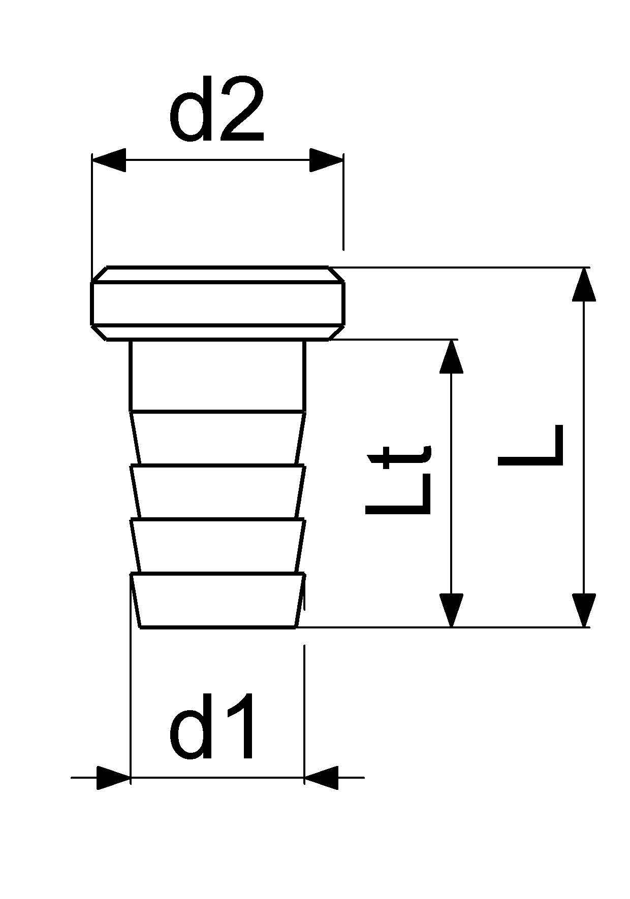 Schlösser Vaterteil, 1/2" x 1/2", Messing