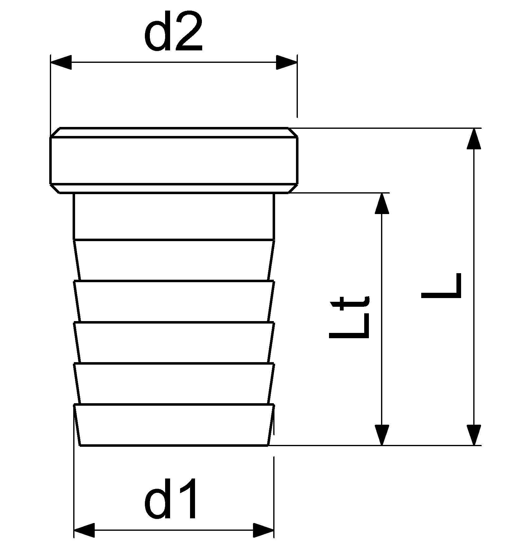 JS VATERTEIL 1 1/4"x1 1/4", MESSING