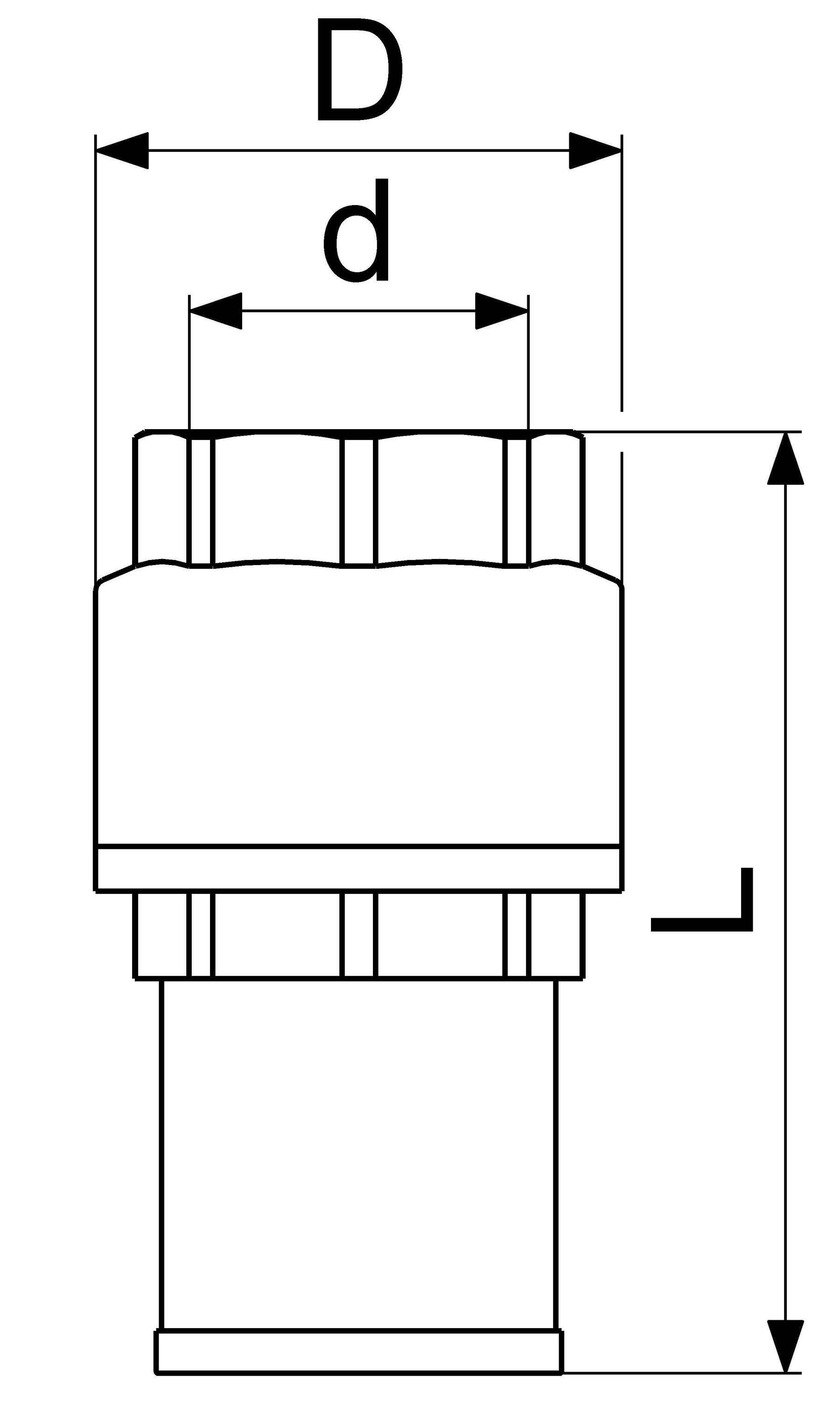 JS FUSSVENTIL, SYSTEM YORK, M.FEDER UND NIRO-SAUGKORB, 1/2", MESSING