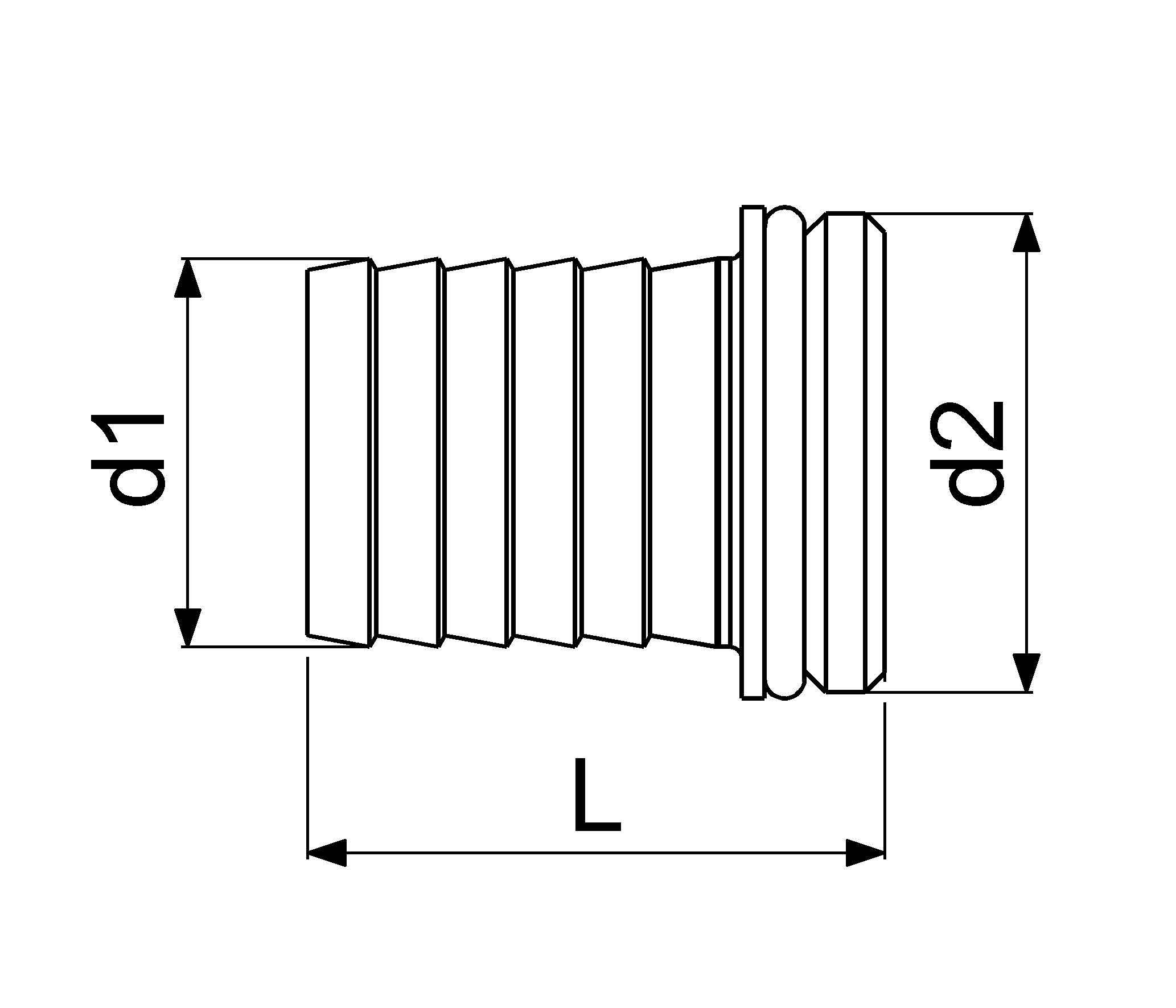 JS VATERTEIL MIT WULST U.DICHTUNG 1 1/4"x1 1/4", MESSING