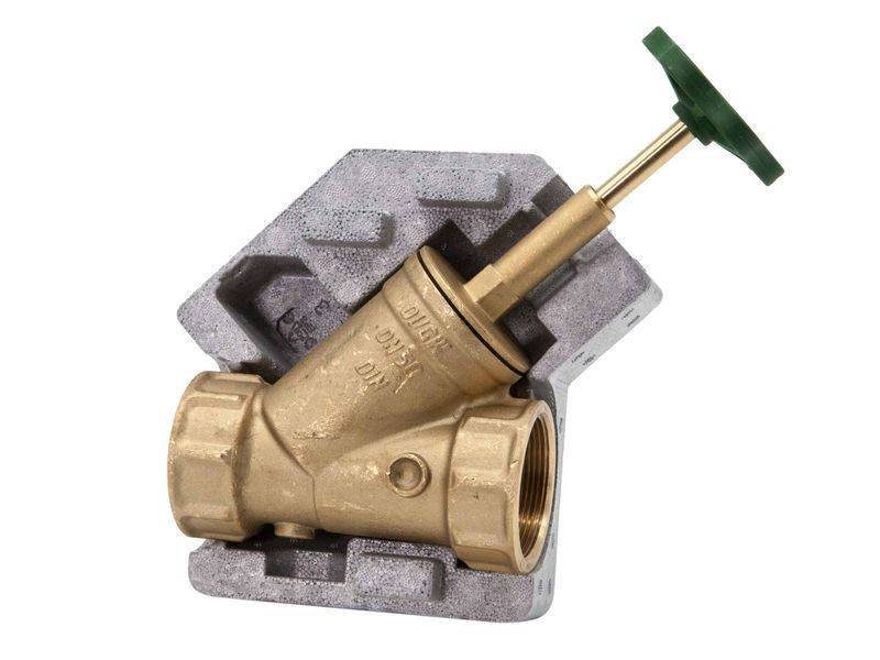 Schlösser Armaturen Freistromventil DN50 Muffenanschluss, steigende Spindel, DVGW-geprüft
