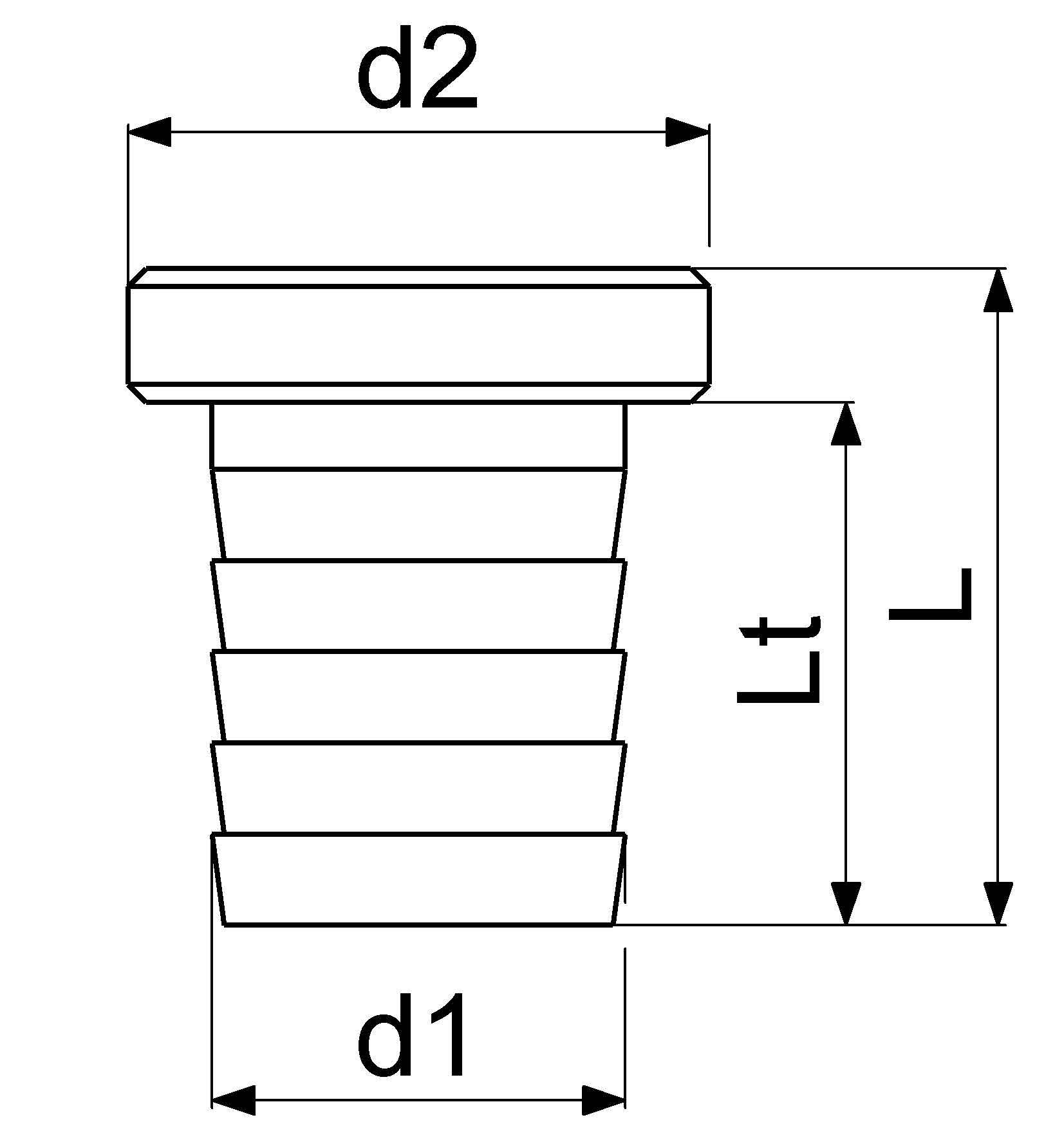 JS VATERTEIL 1 1/4"x1 1/2", MESSING