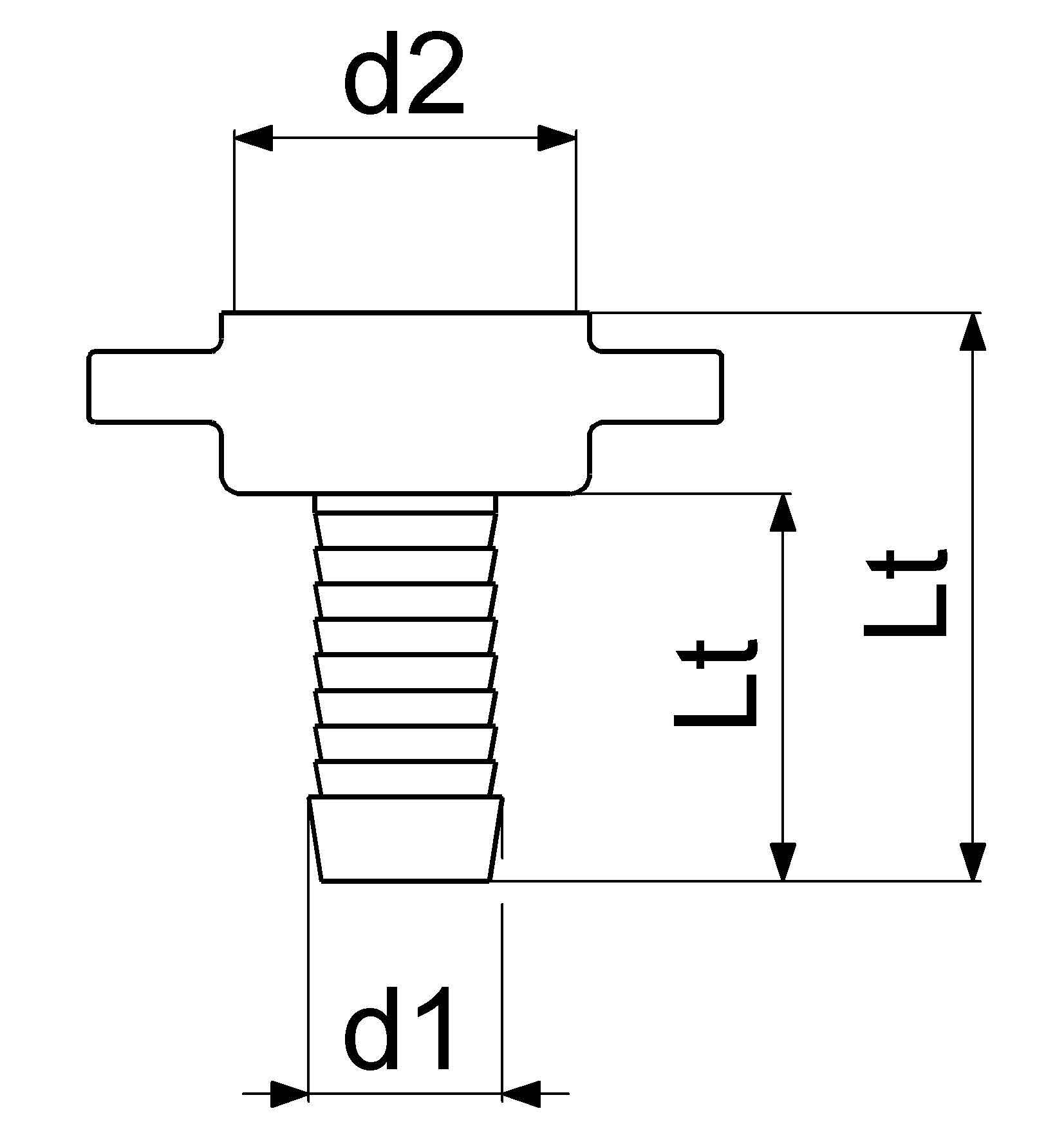 Schlösser Messing-Schlauchverschraubung, schwere Ausführung, 2-teilig, flachdichtend, 1/2" x 3/4"
