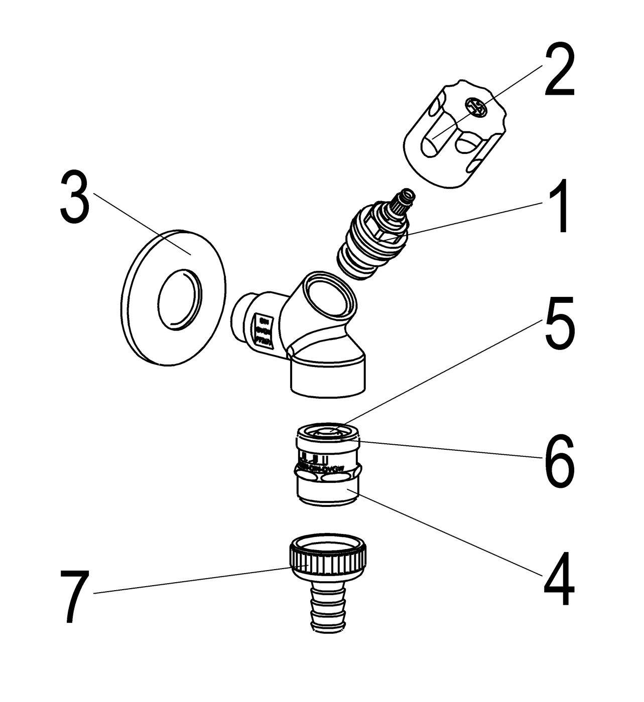 Schlösser Armaturen GERAETESCHRAEGSITZVENTIL, RB, SV DESIGNGR, DN15, 1/2", POL.CHR, DVGW