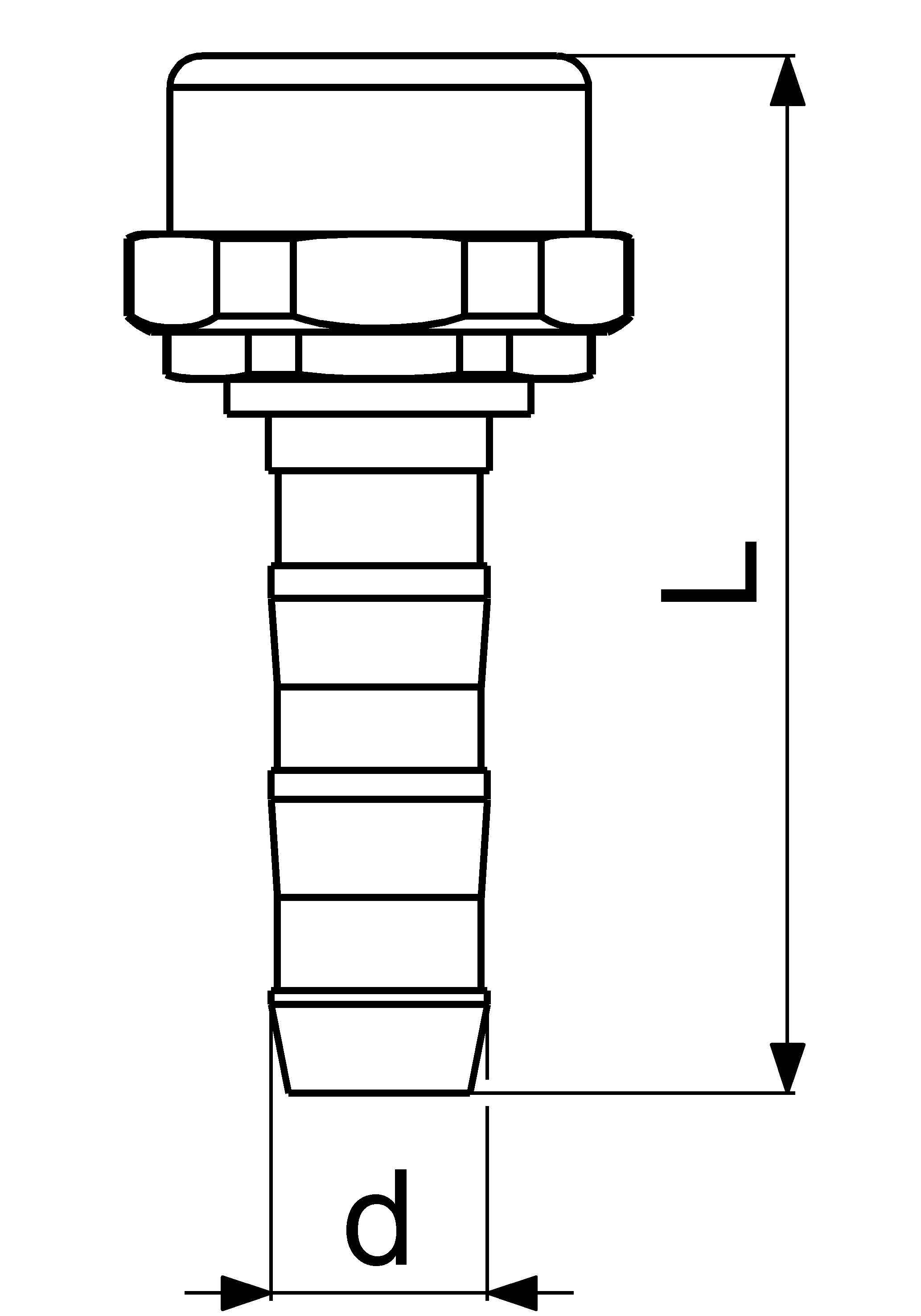 Schlösser Armaturen GARTENSPRITZE, FORM SIRO MIT DREHBAREM KOPF, DN15, 1/2", MS