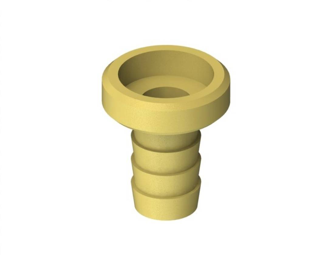 JS VATERTEIL 1/2"x3/4", MESSING