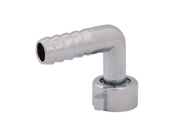 Schlösser Winkelverschraubung flachdichtend, 3/8" x 3/4", verchromt