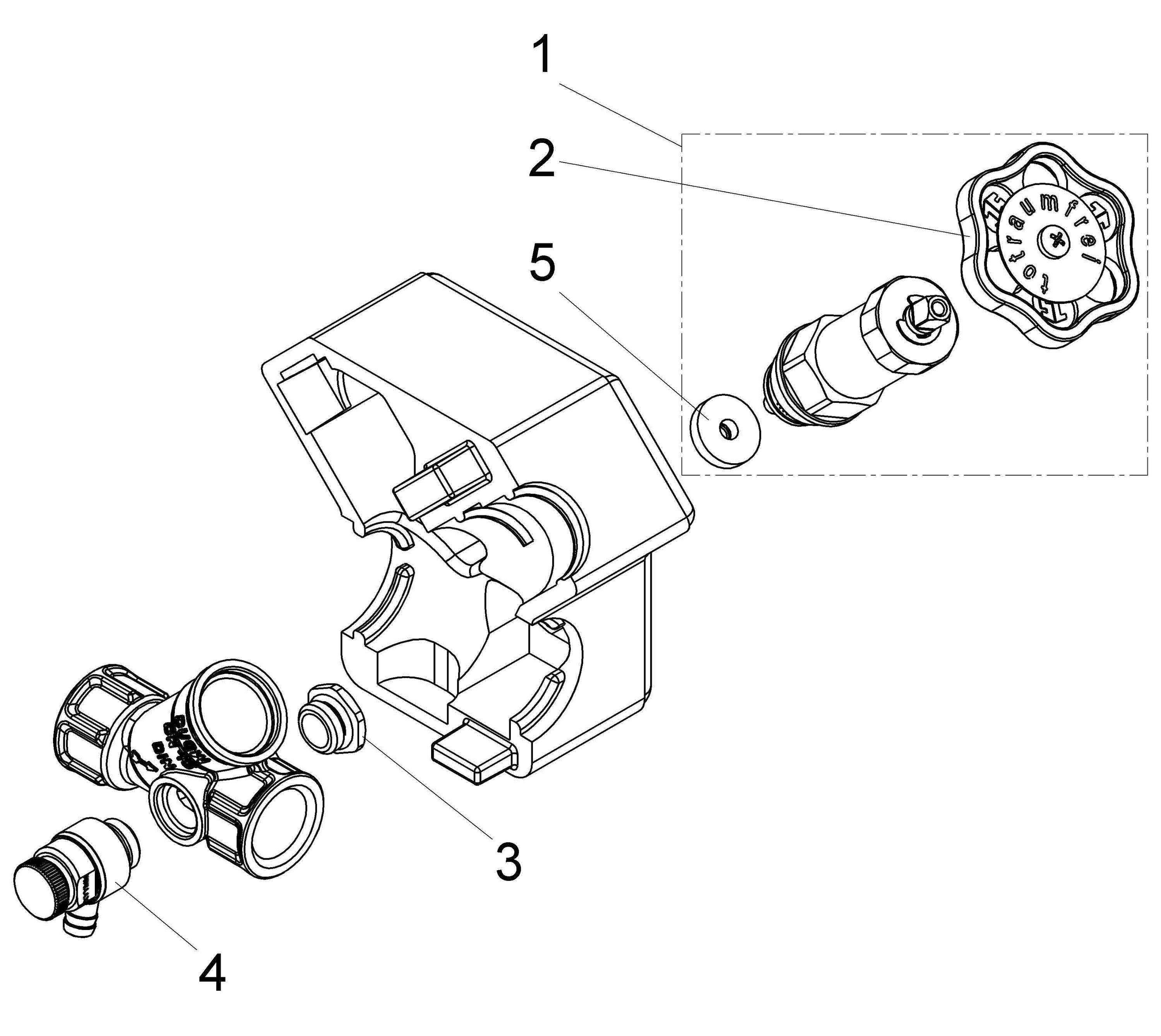 Schlösser Armaturen JS Freistromventil DN15, Muffenanschluss, Entleerung, Dämmschale, DVGW