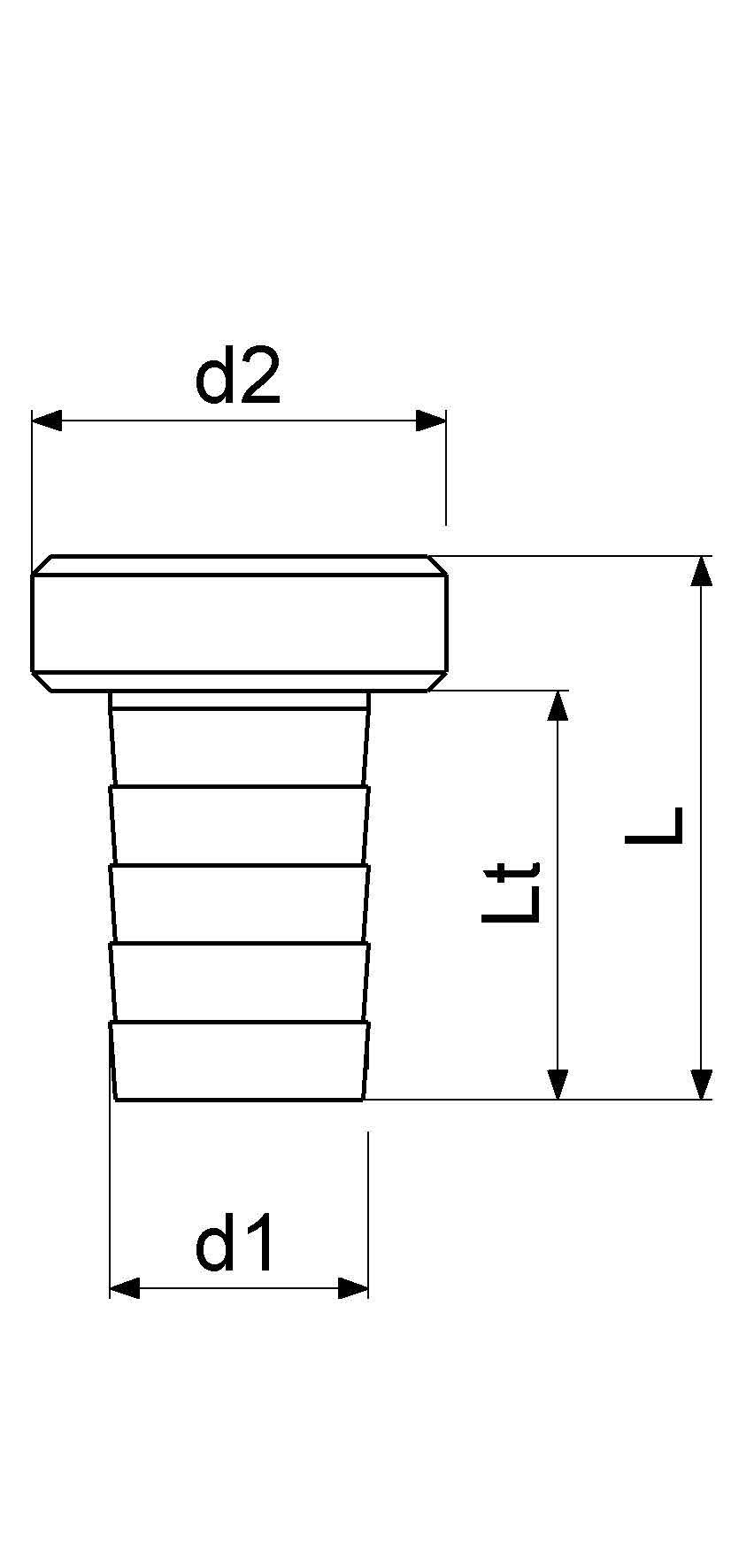 Schlösser Vaterteil, 5/8" x 3/4", Messing