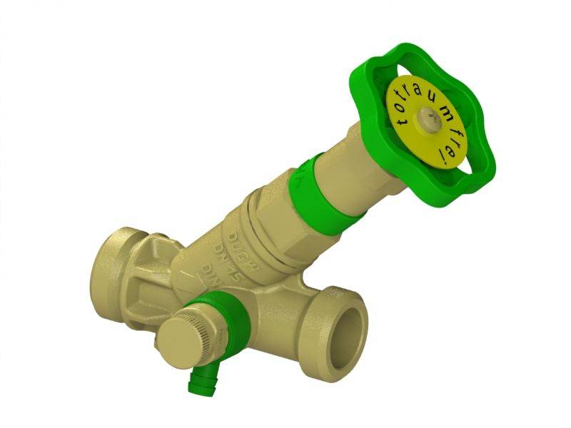 Schlösser Armaturen JS KFR-VENTIL,AUSSENGEWINDE MULTI M.ENTL.,N.ST.SP.,DN15,AG3/