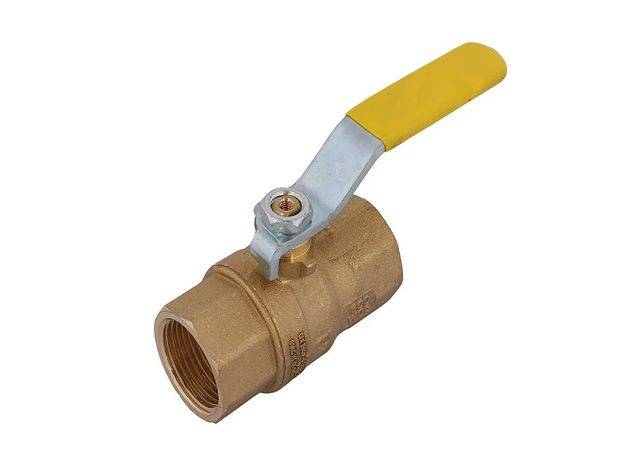 Schlösser Armaturen JS KUGELHAHN, SCHWER, DN20, 3/4" BL 68MM,ST-GR.GELB,MS-BLANK