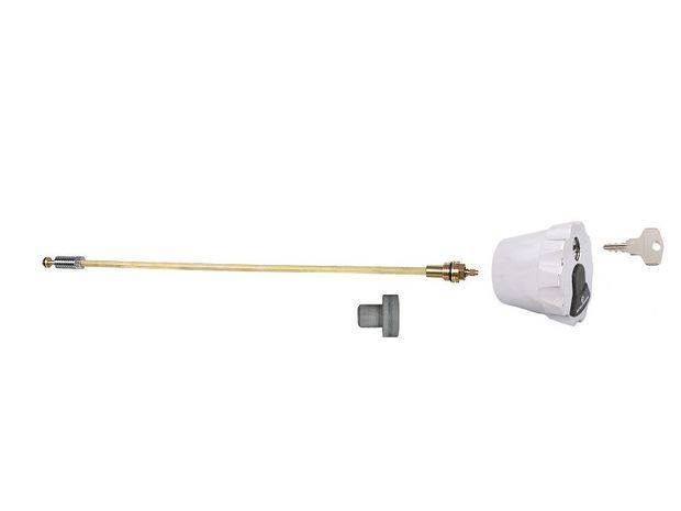 Schlösser Armaturen JS Umrüstset Frost-tec 2801, Gewinde 18 x 2mm, Baulänge 850m