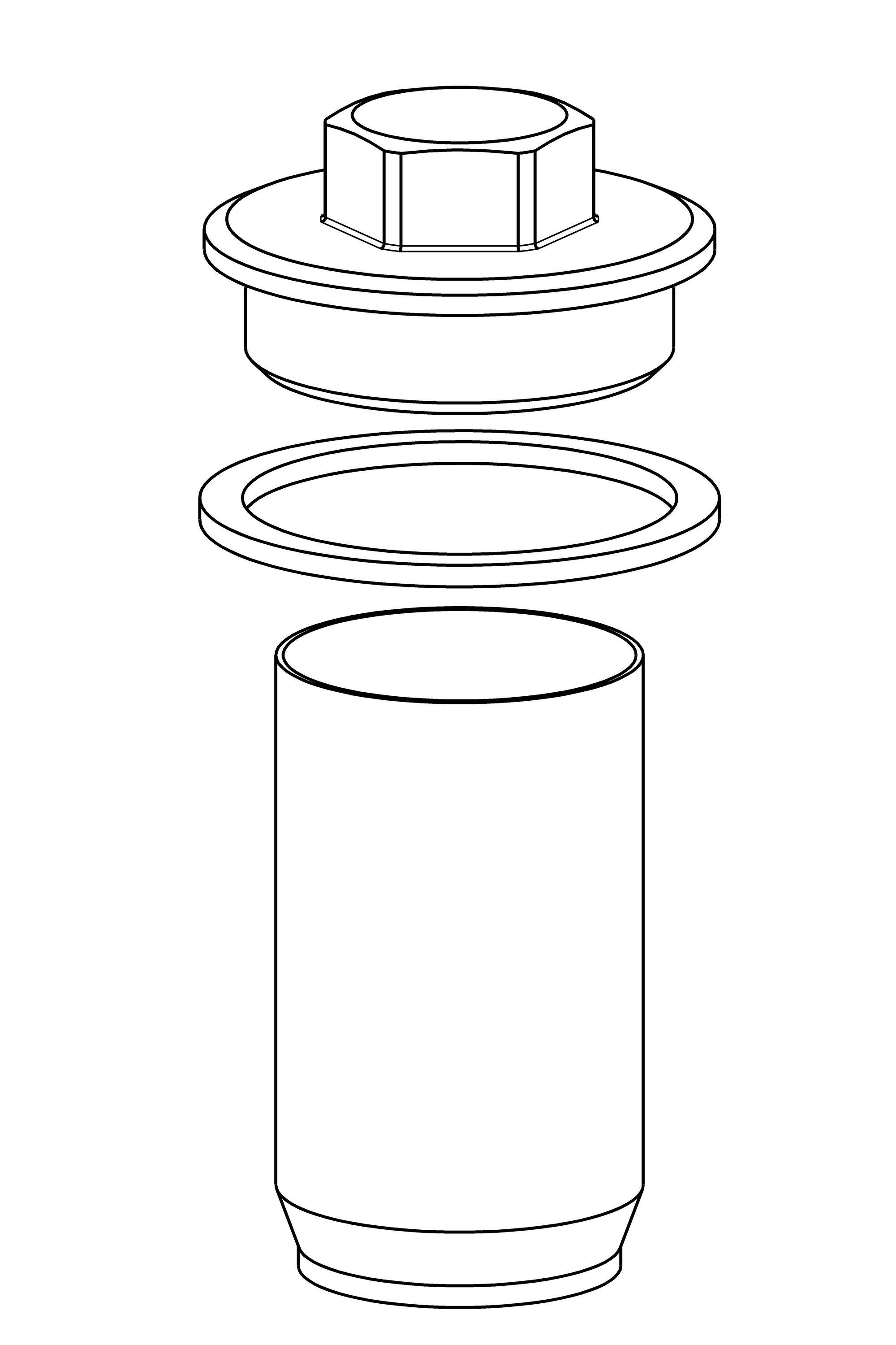Schlösser Armaturen JS Oberteil mit Schmutzfänger, Feinsieb, DN40, 1 1/2, aus Me