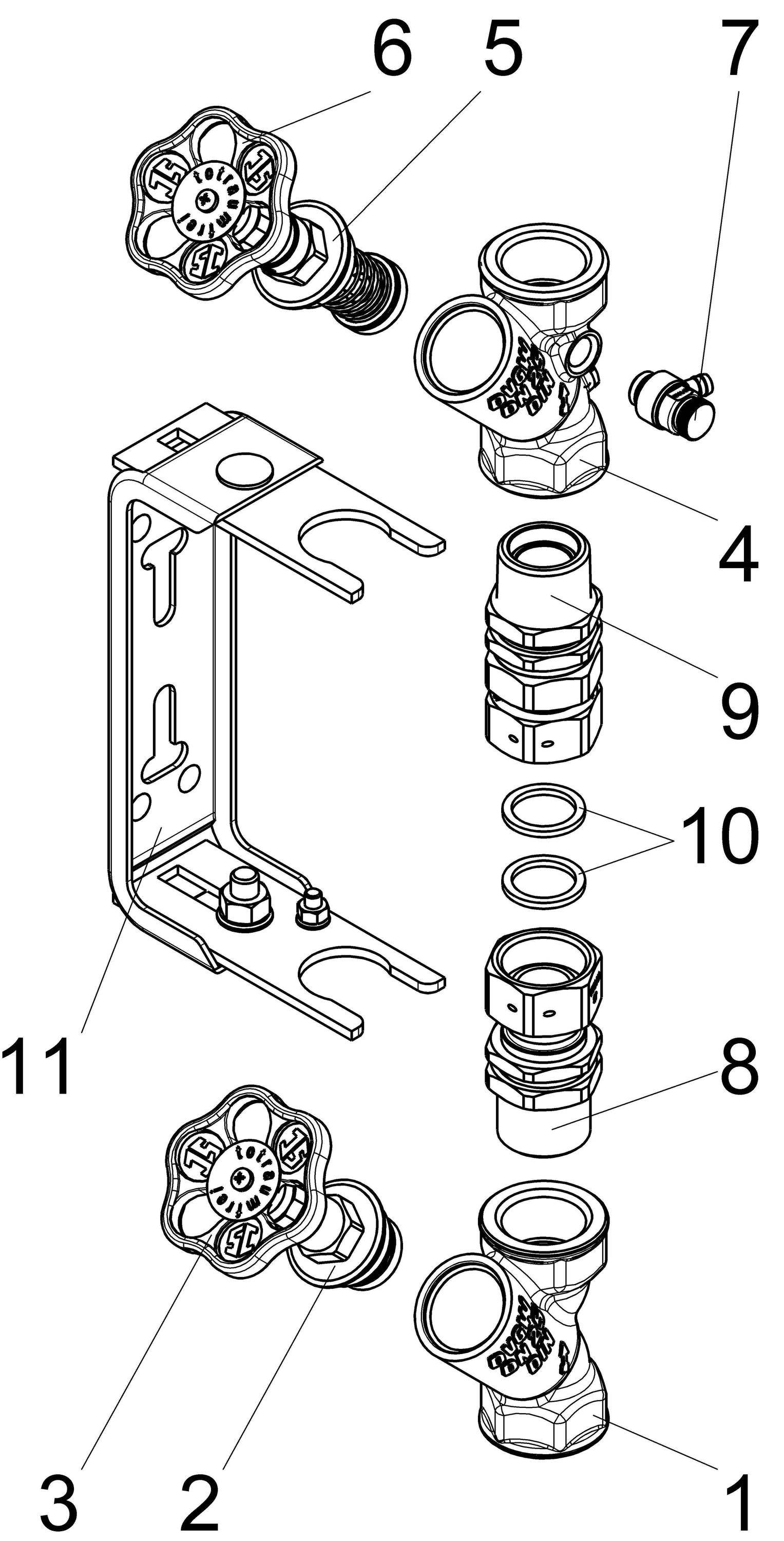 Schlösser Armaturen 765689, 1x -04044997133668