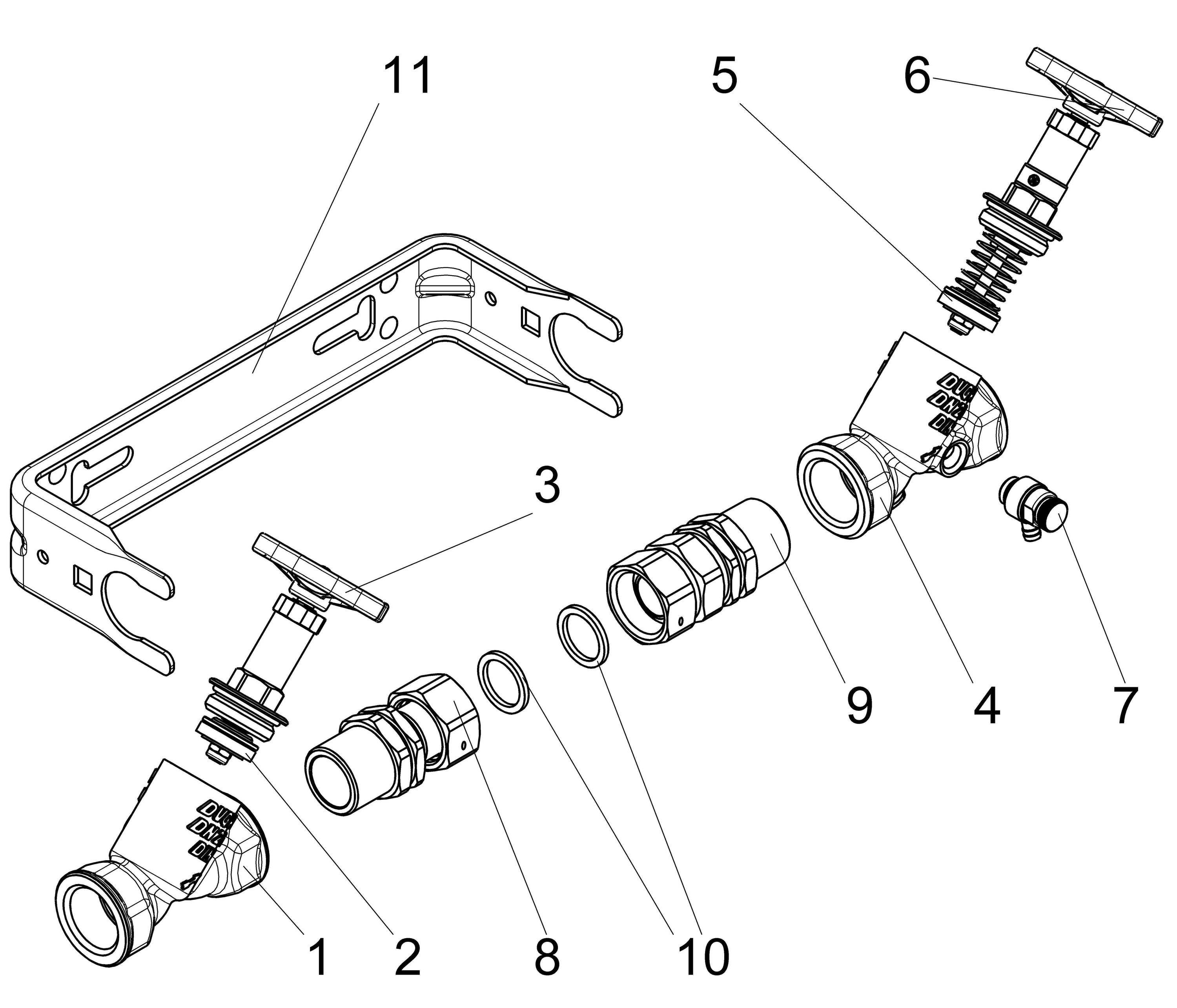Schlösser Armaturen 765721, 1x -04044997133330