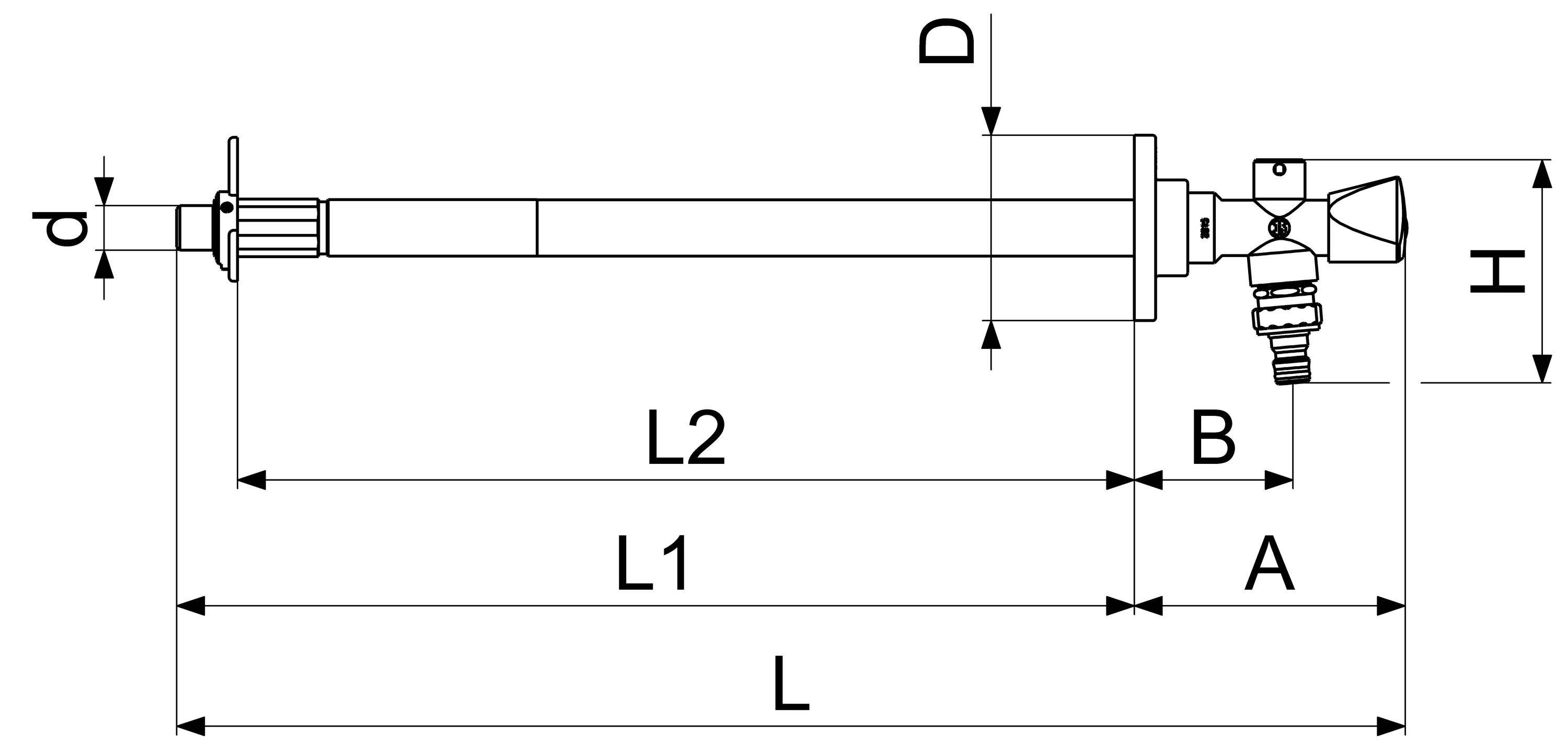 Schlösser Armaturen JS FROST-TEC F. ROHBAU+SANIERUNG RB,RV,SANITAERGRIFF,DN15,CH