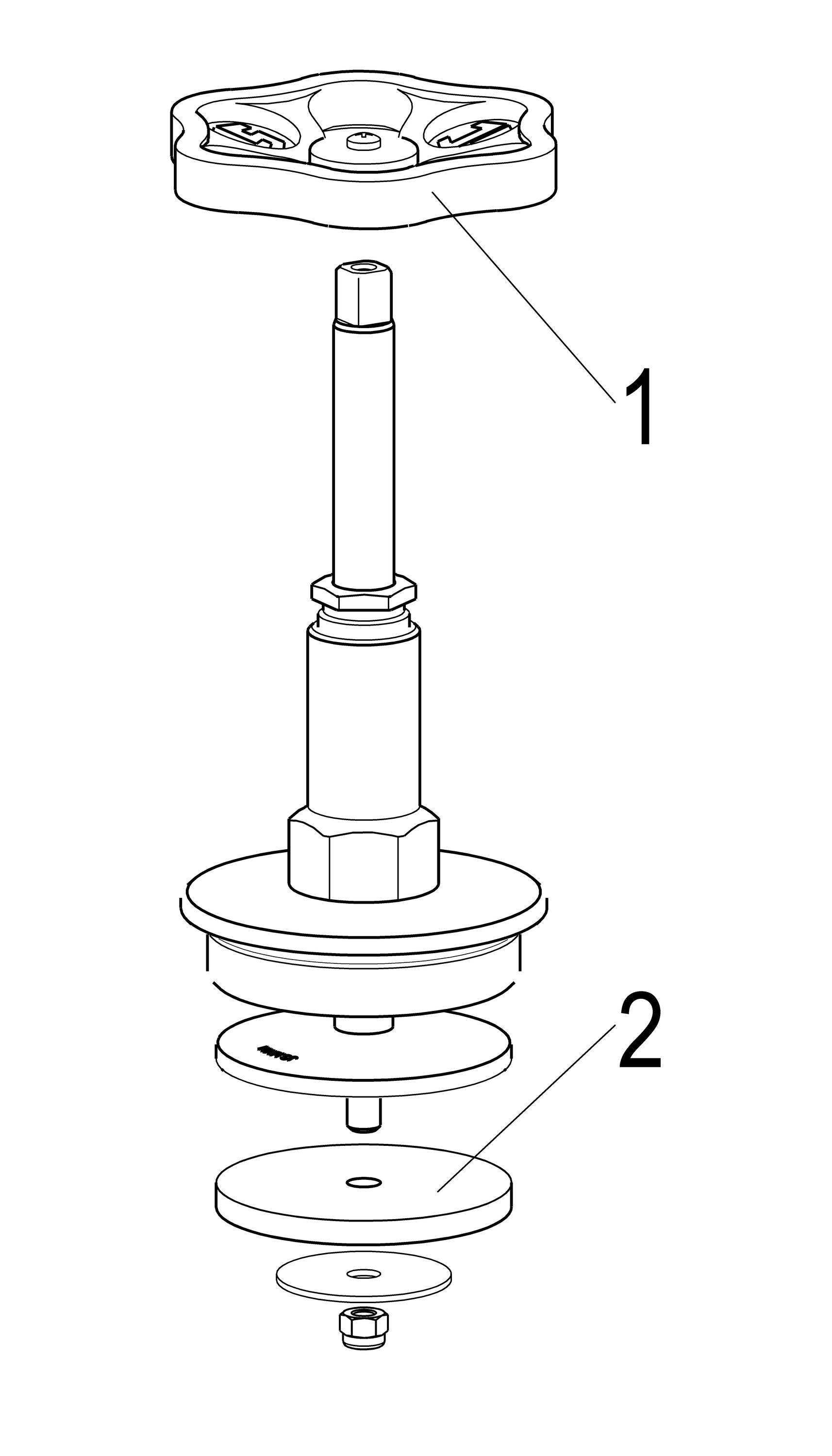 Schlösser Armaturen JS FETTKAMMER-OT F. SCHRAEGSITZV. STEIG.SP,DN50,2 1/2",MESSI
