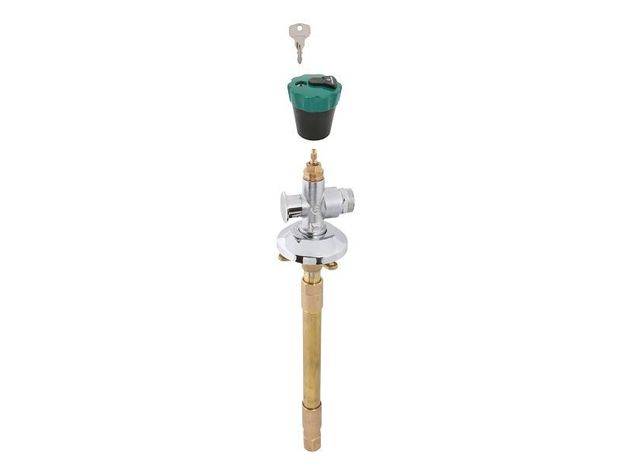 Schlösser Armaturen JS FROST-TEC AUSSENARMATUR, RB+RV 160-260MM,DN15,GR:G/S ABSC