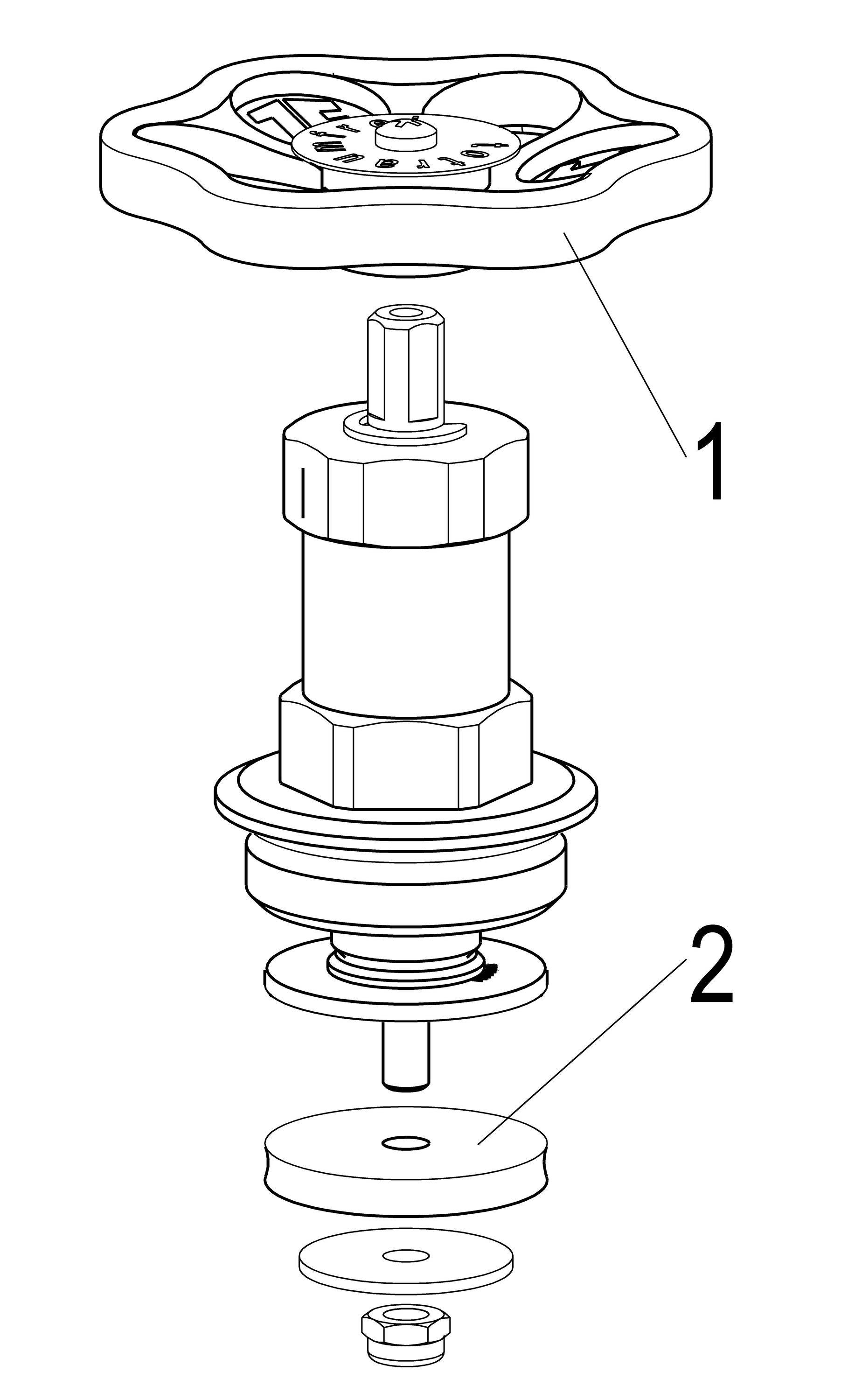 Schlösser Armaturen 765864, 1x -04044997124666