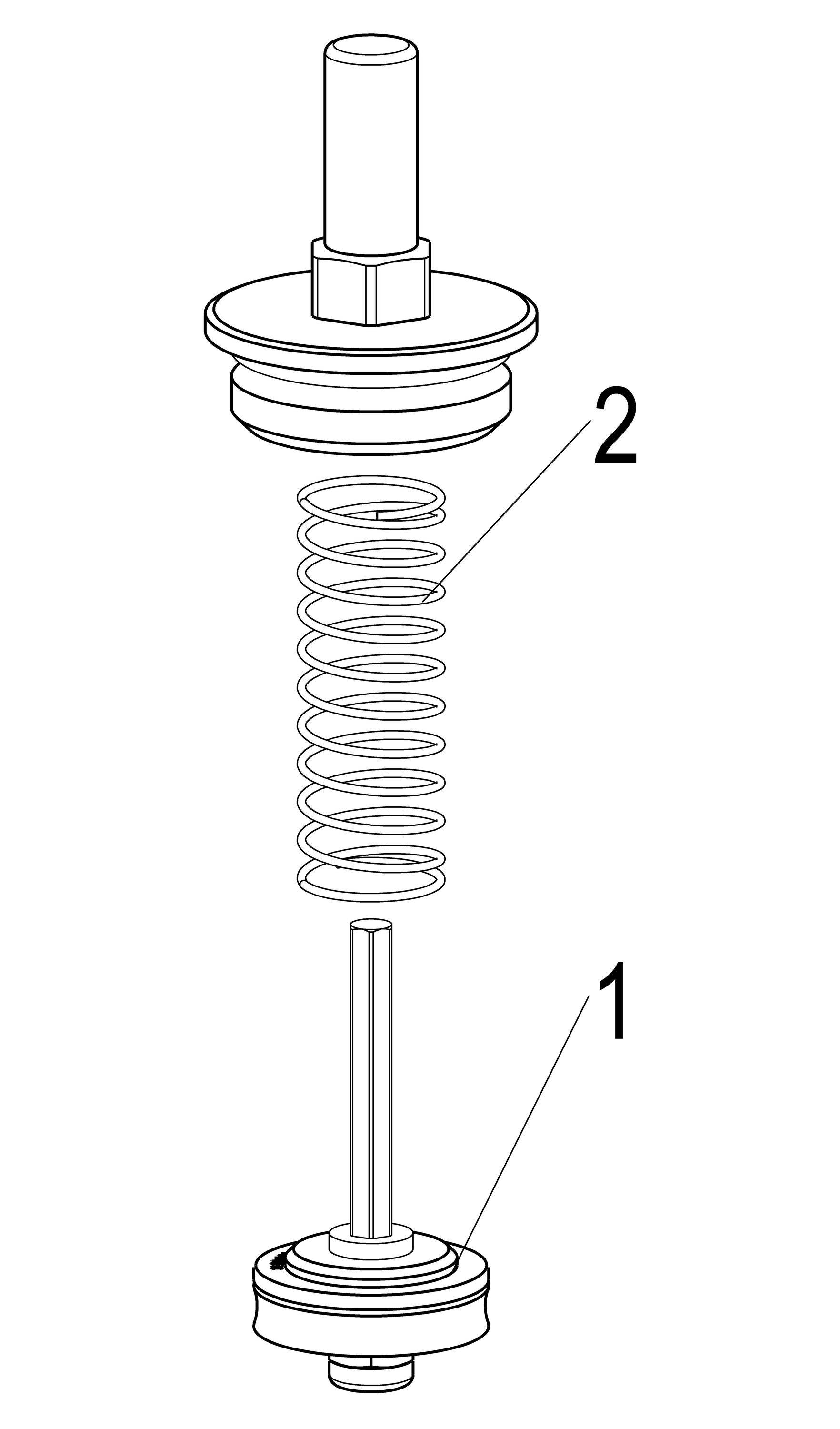 Schlösser Armaturen JS OBERTEIL F. RUECKSCHLAGVENTIL DN25,1",MESSING,EPDM 765898