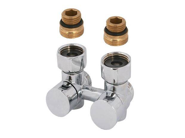 Schlösser Armaturen JS ANSCHLUSSARM. DESIGN PLUS,ECKF 2R-SYS,NIPPEL,DN15,UE-MU3/