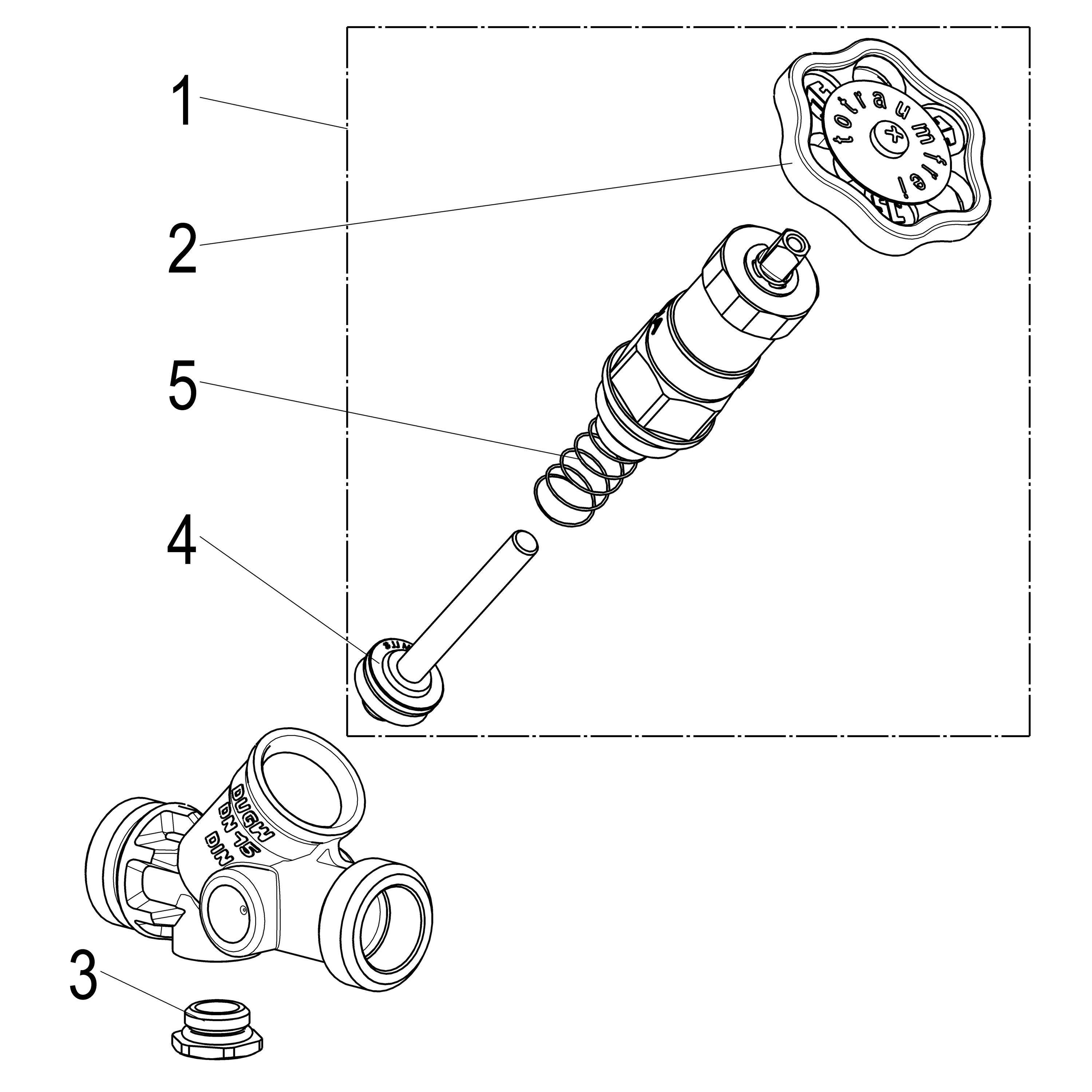Schlösser Armaturen JS KFR-VENTIL,AUSSENGEWINDE MULTI O.ENTL.,N.ST.SP.,DN15,AG3/
