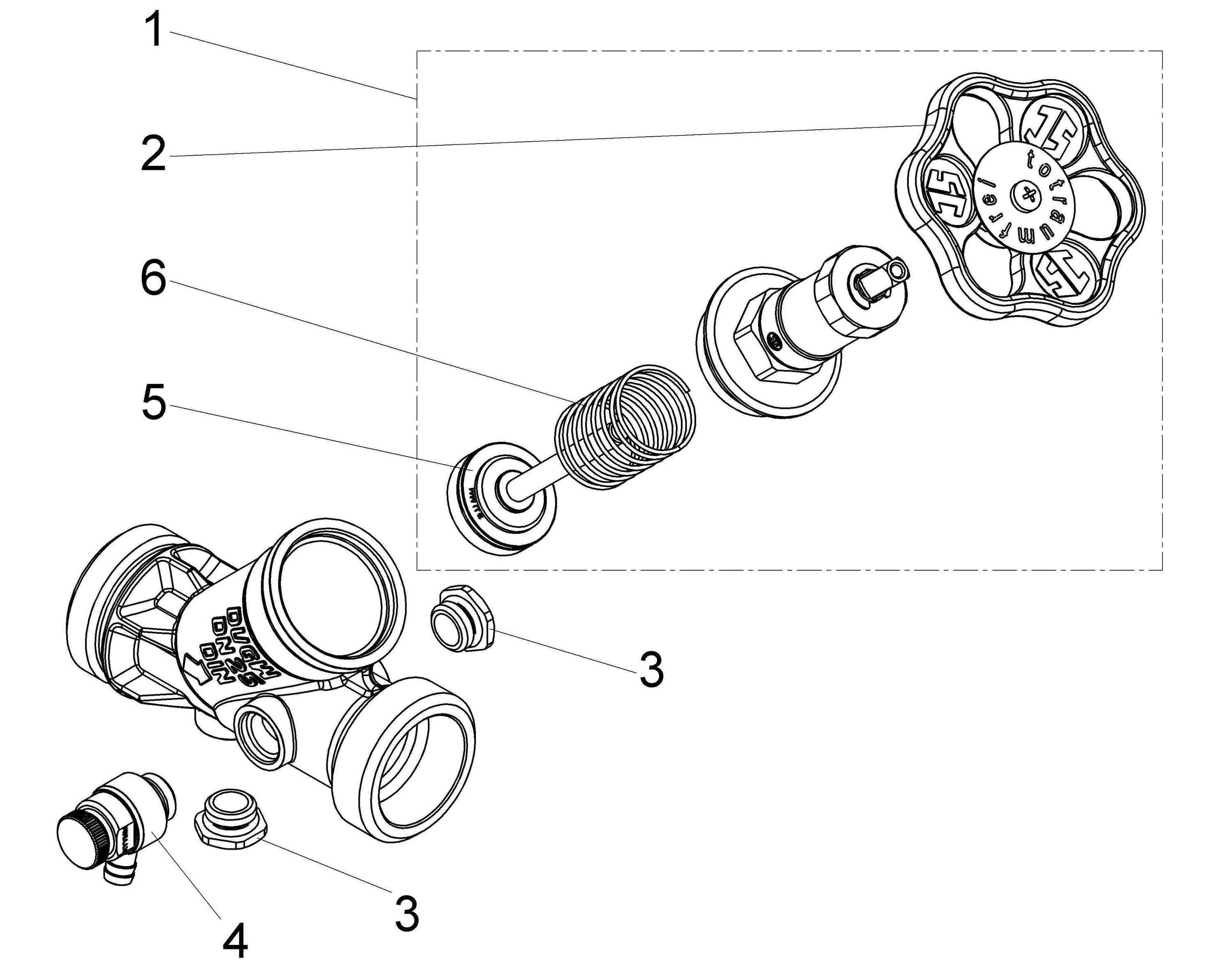 Schlösser Armaturen JS KFR-VENTIL,AUSSENGEWINDE MULTI M.ENTL.,N.ST.SP,DN25,AG1 1