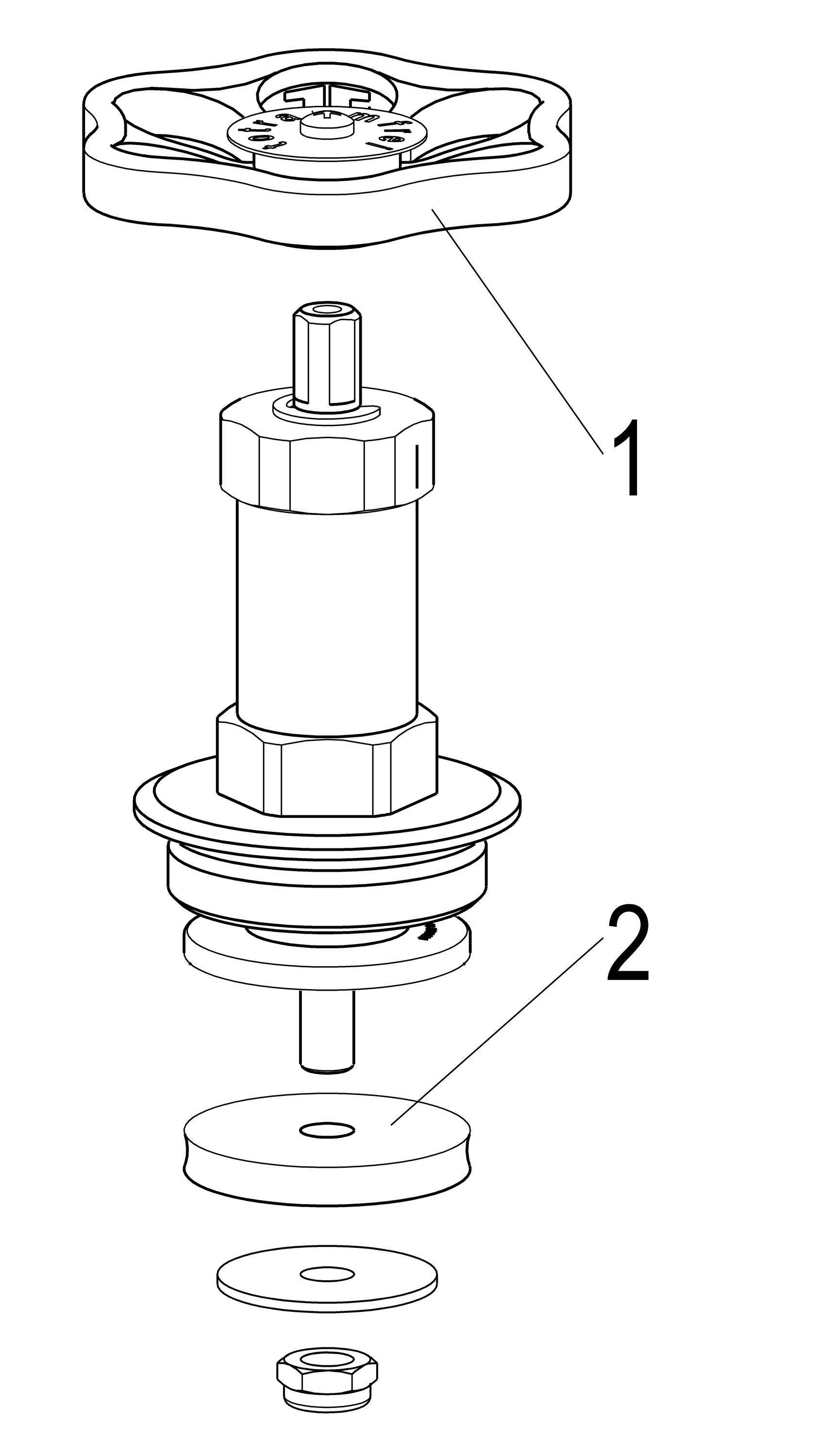 Schlösser Armaturen JS FETTKAMMER-OT F.FREISTROMVENT. DIN3502,N.ST.SP.,DN40,1 1/