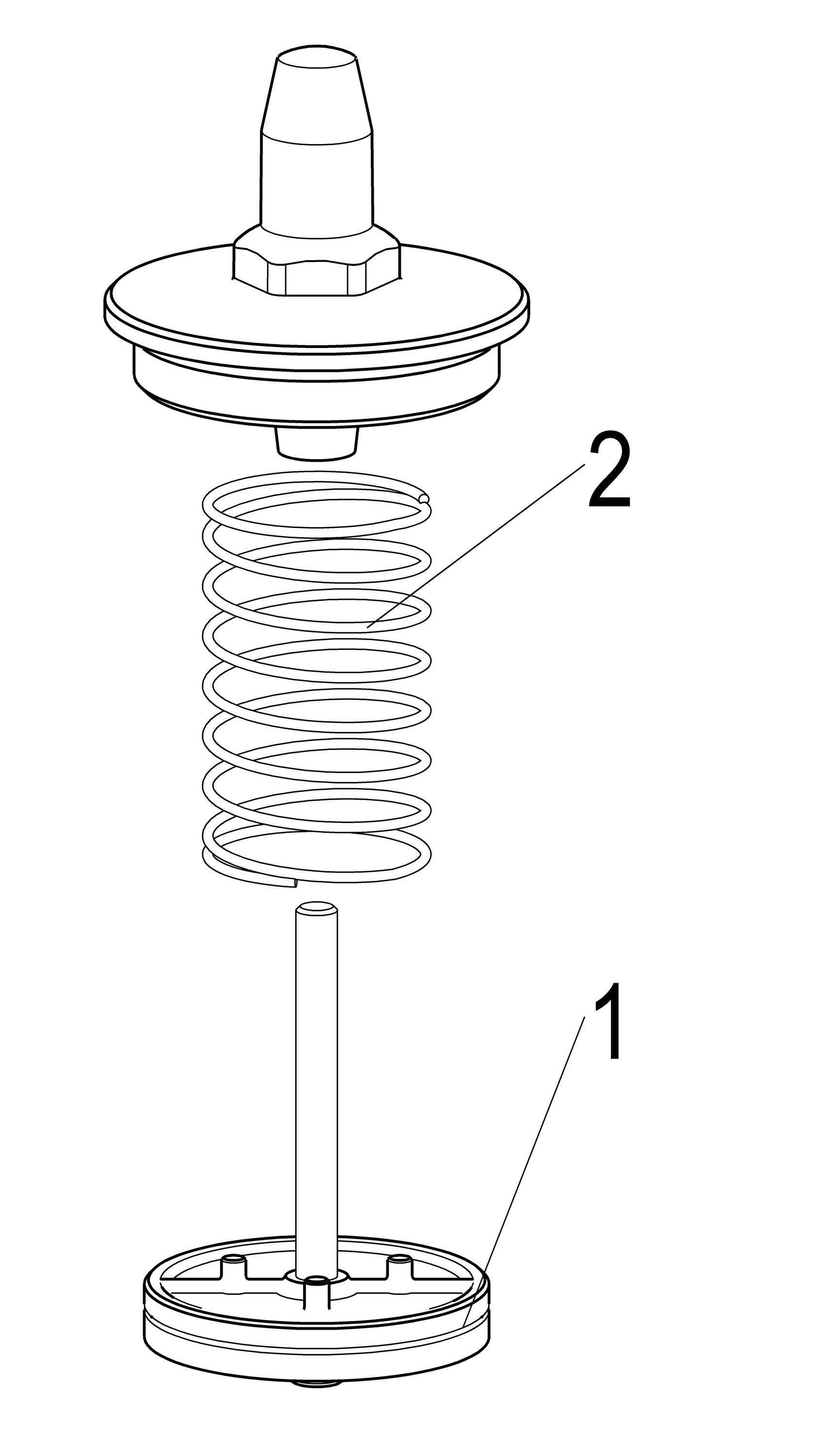 Schlösser Armaturen JS OBERTEIL F. RUECKSCHLAGVENTIL DN80,3",MESSING,EPDM 765893