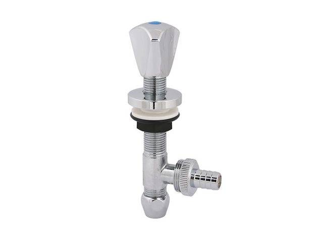 Schlösser Armaturen JS WASCHGERAETE-UNTERTISCHVENTIL SV,3-KT,1/2",ANSCHL.3/4"SEI