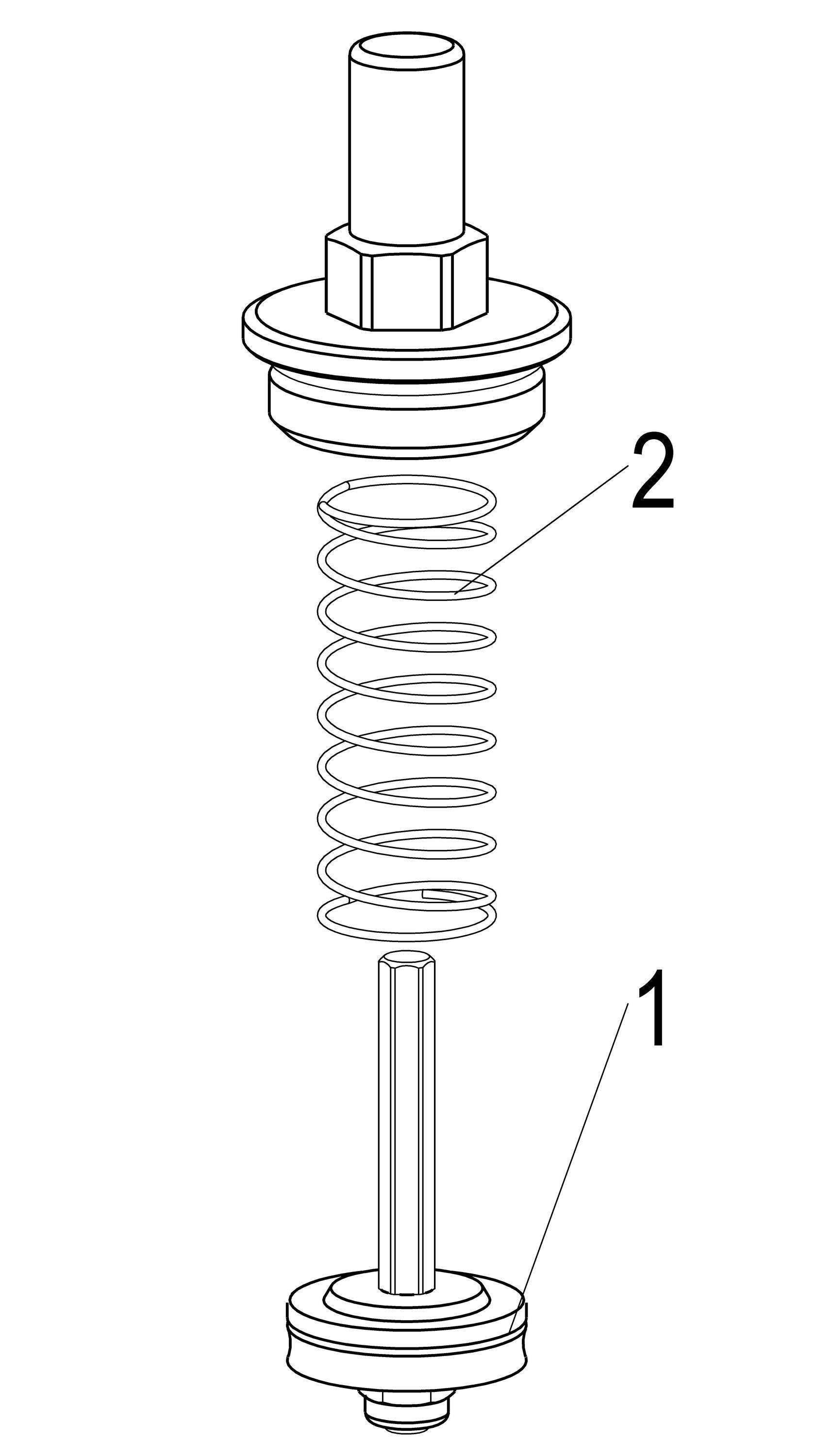 Schlösser Armaturen JS OBERTEIL F. RUECKSCHLAGVENTIL DN20,3/4",MESSING,EPDM 7658