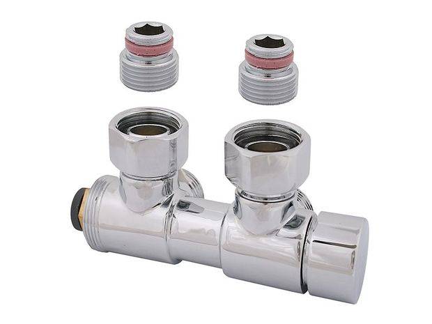 Schlösser Armaturen JS DUOPLEX KOMBIARMATUR DN15,1/2" ENTLEERB,ECKF,DN15,1/2",RE