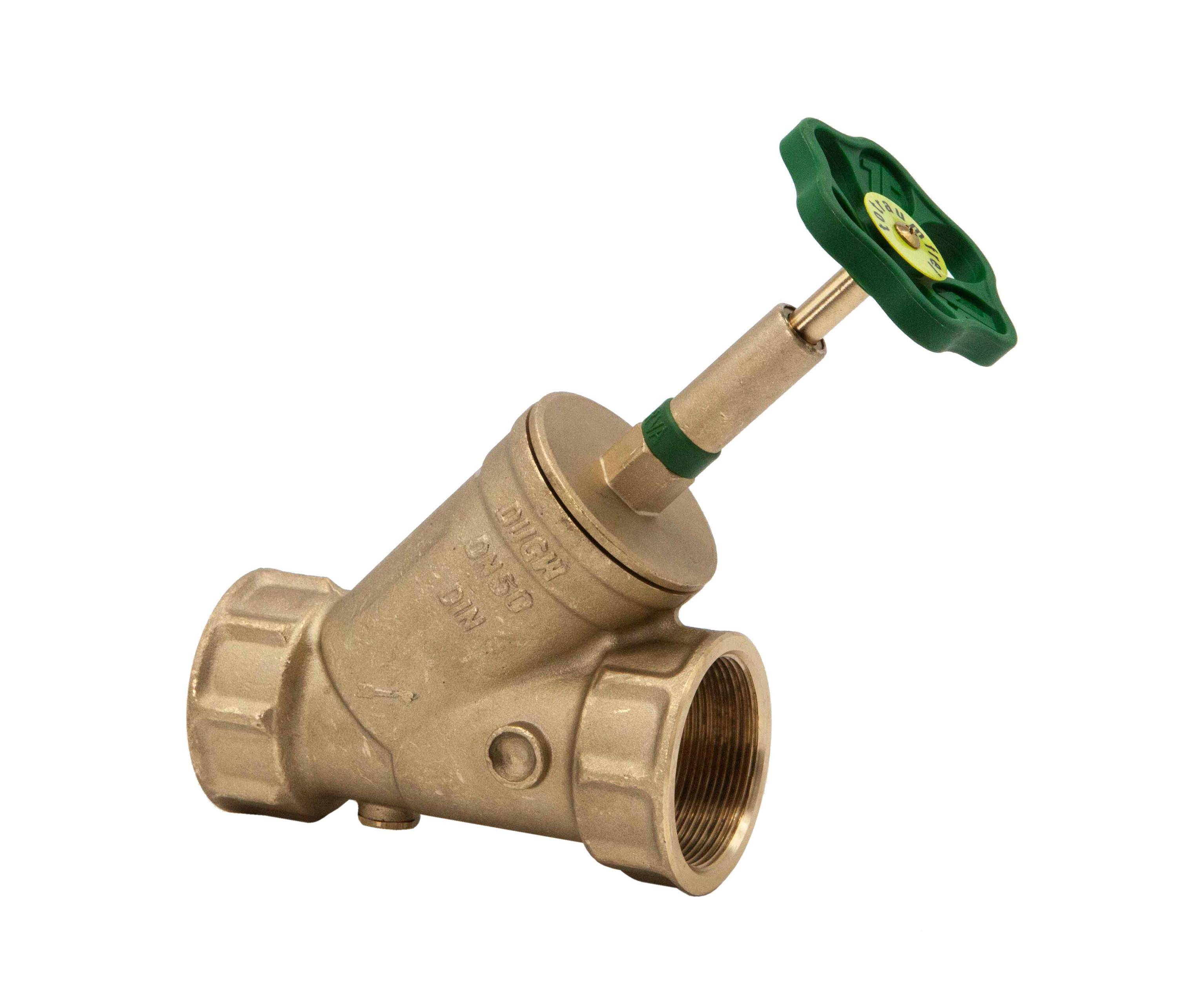 Schlösser Armaturen JS KFR-VENTIL, MUFFENANSCHLUSS O.ENTL.,STEIG.SP.,DN50,IG 2"