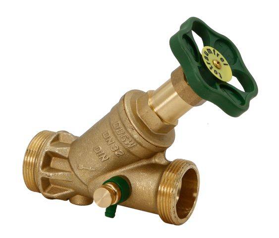 Schlösser Armaturen JS FREISTROMVENTIL, AUSSENG.MULTI M.ENTL.,N.ST.SP,DN32,AG1 1
