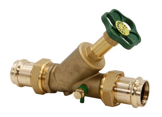 Schlösser Armaturen JS FREISTROMVENTIL,PRESS AG MULTI M.ENTL,N.ST.SP.,DN40,PRESS