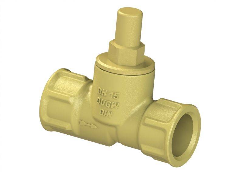 Schlösser Armaturen JS RUECKSCHLAGVENTIL, GERADSITZ MUFFENANSCHLUSS,DN15,G 1/2"