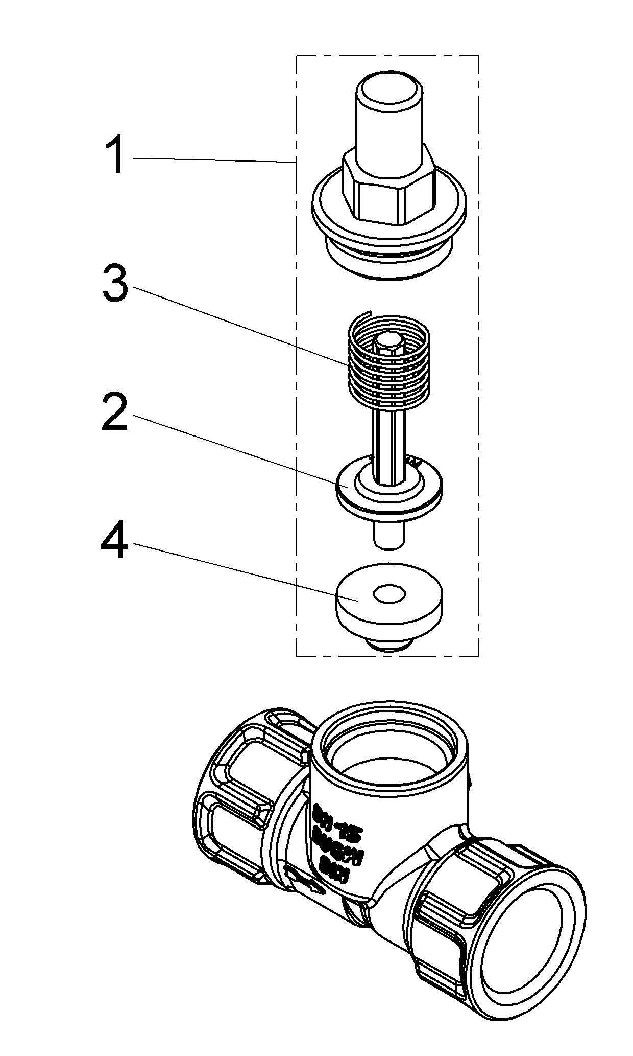 Schlösser Armaturen JS RUECKSCHLAGVENTIL, GERADSITZ MUFFENANSCHLUSS,DN15,G 1/2"