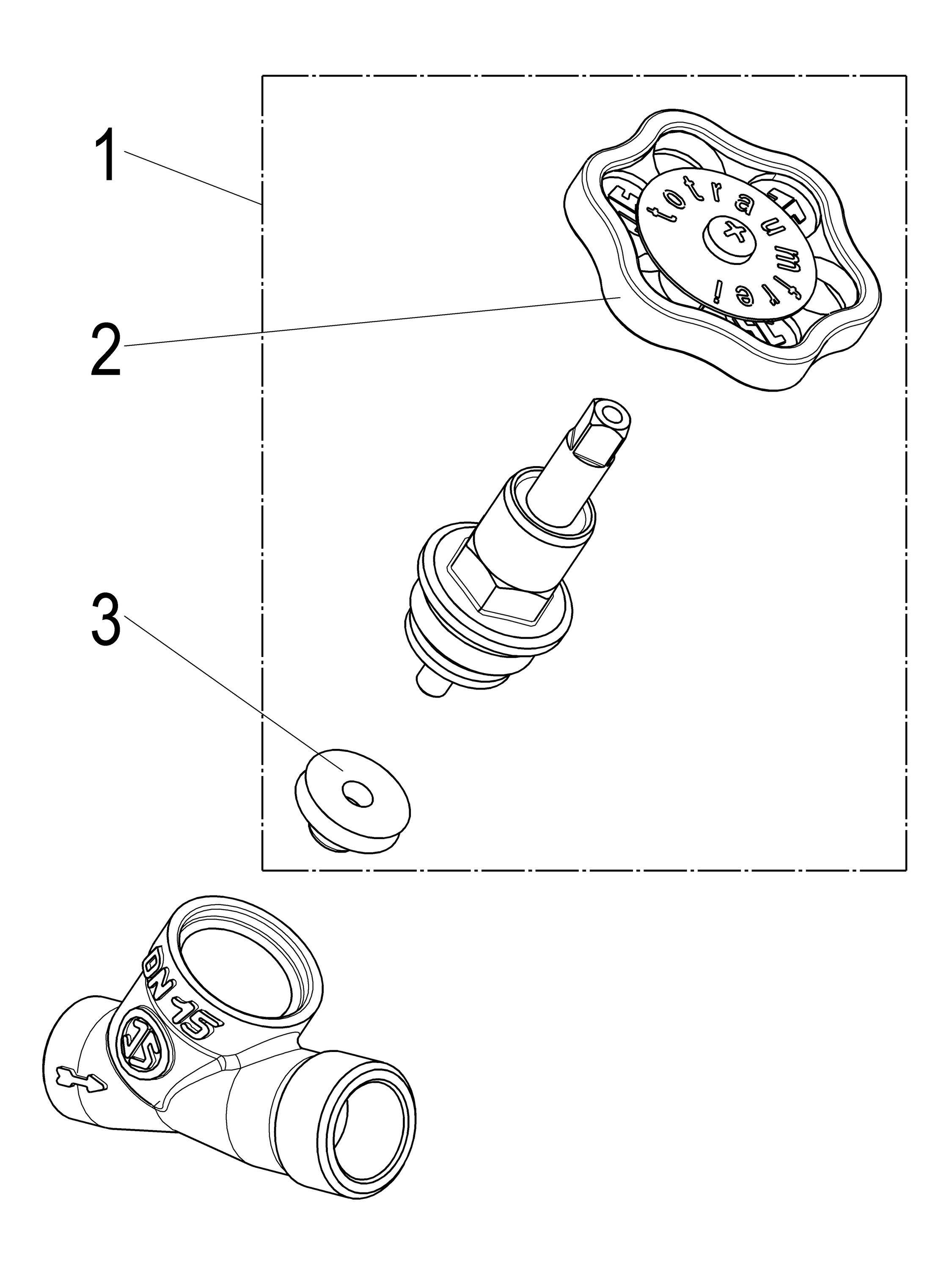 Schlösser Armaturen JS SCHRAEGSITZVENTIL,O.ENTLEERUNG O.VERSCHR.,STEIG.SP.,DN15,