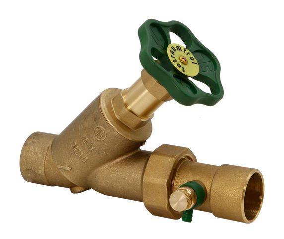 Schlösser Armaturen JS FREISTROMVENTIL, MIT ENTL. IN VSB AUSG,N.ST.SP,DN32,LOET3