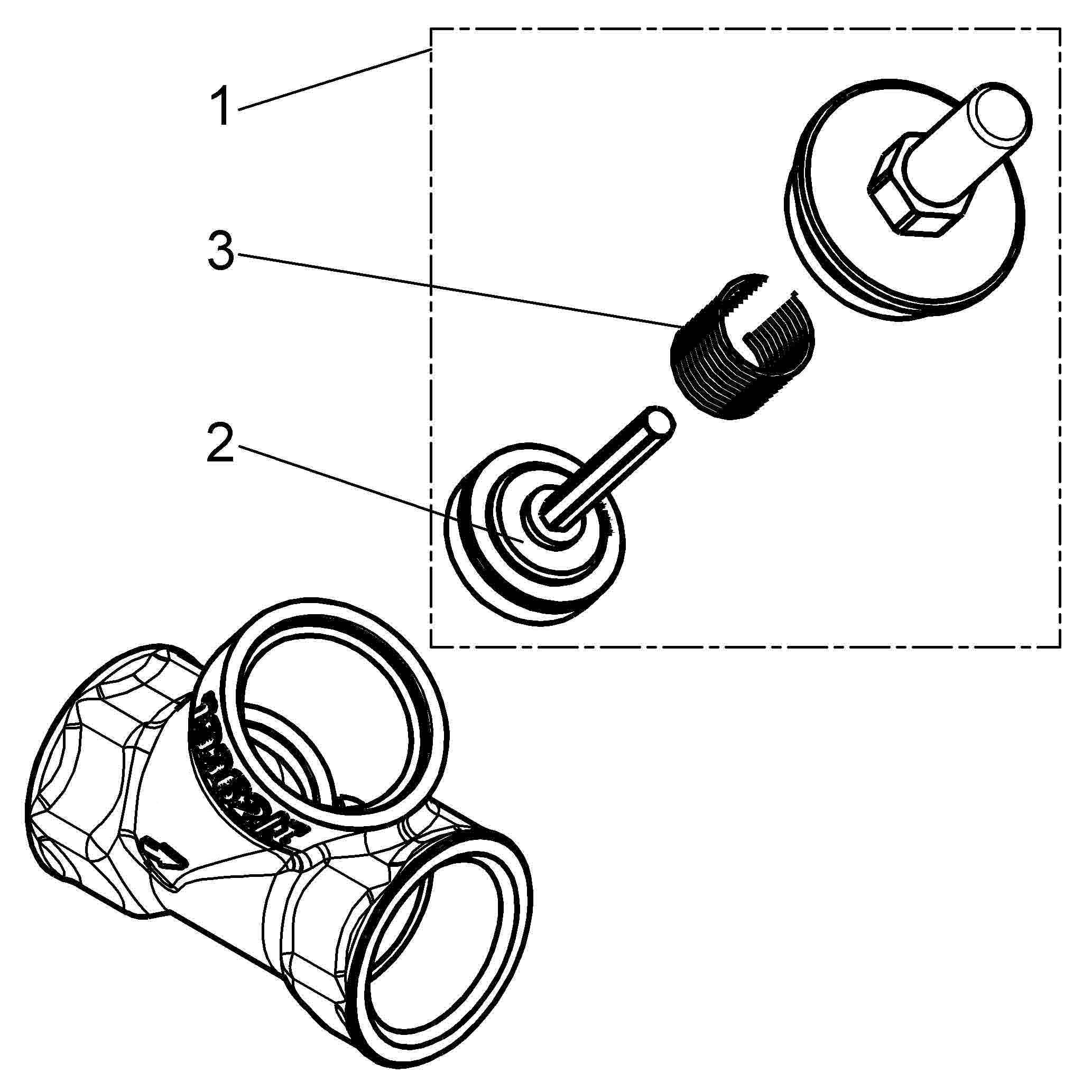 Schlösser Armaturen JS RUECKSCHLAGVENTIL, SCHRAEGSITZ MUFFENANSCHLUSS,DN10,G 3/8