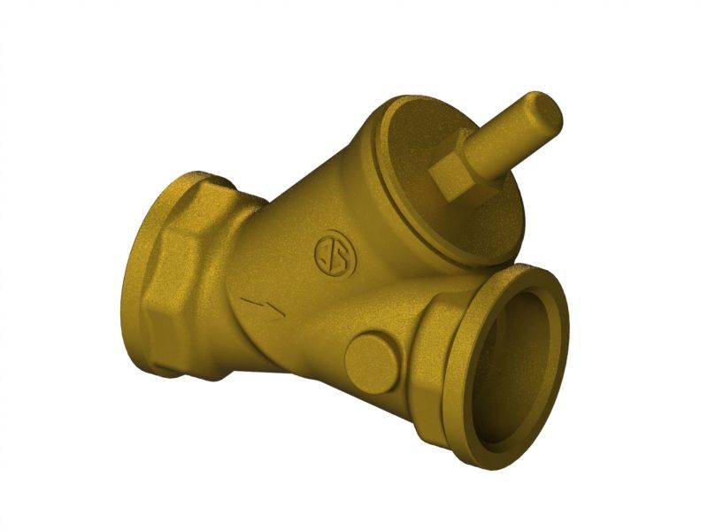 Schlösser Armaturen JS RUECKSCHLAGVENTIL, SCHRAEGSITZ MUFFENANSCHLUSS,DN40,G 1 1